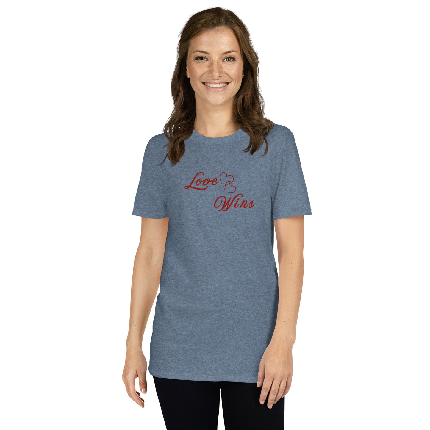 Love Wins Unisex Tee by EraofInk