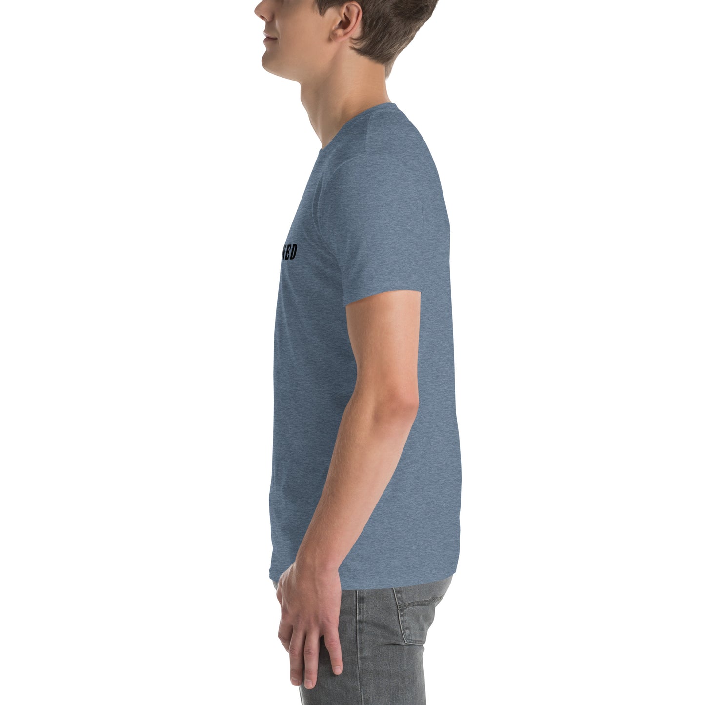 Disciplined Man's Fitness Tee by EraofInk