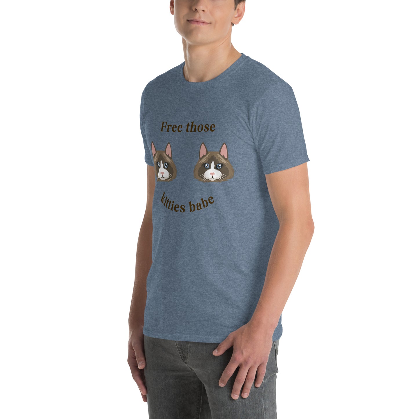 Free Those Kitties Babe Unisex Tee by EraofInk