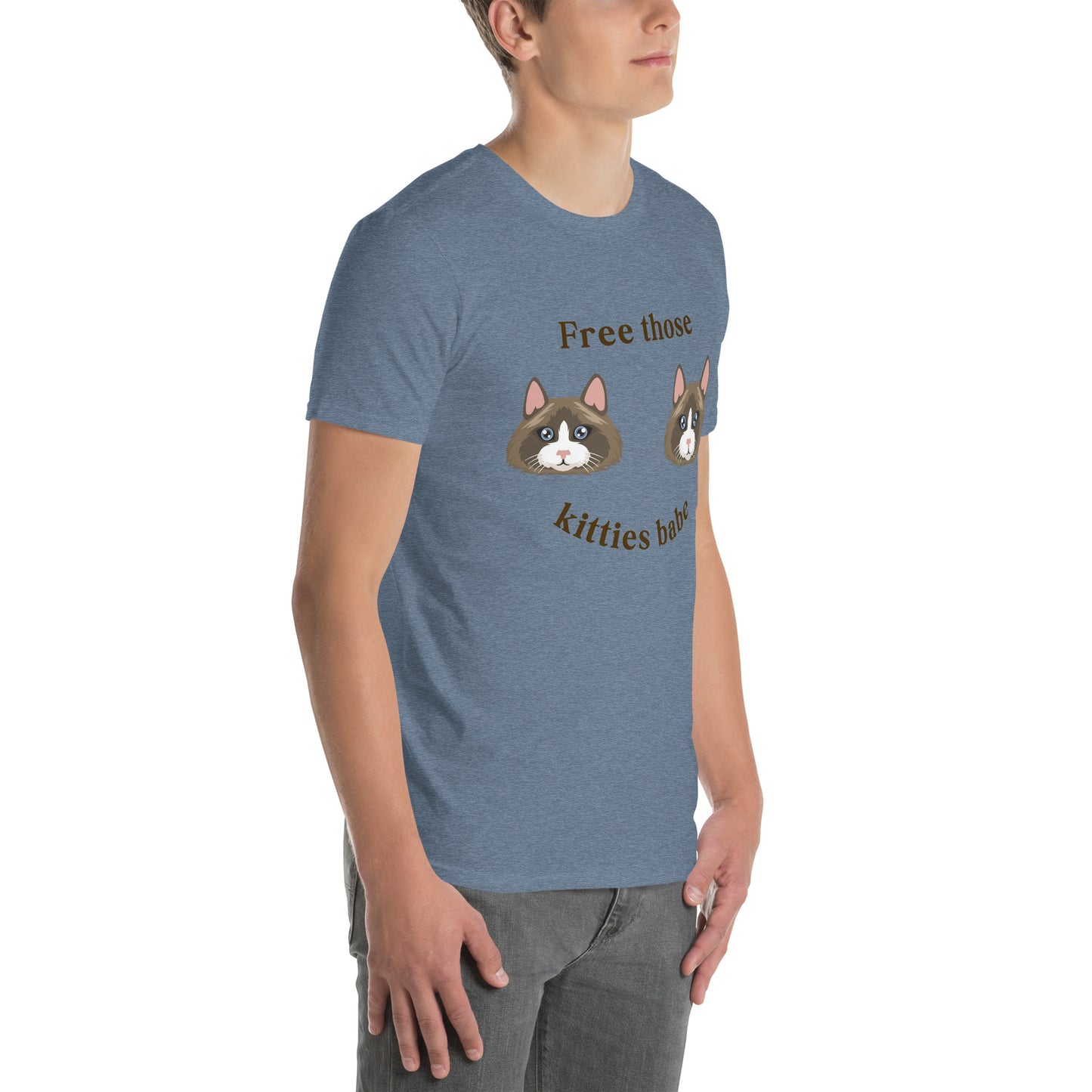 Free Those Kitties Babe Unisex Tee by EraofInk