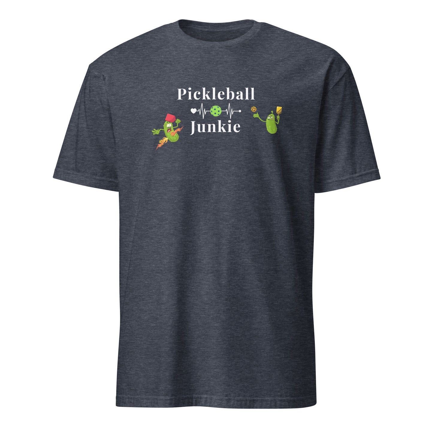Pickleball Junkie Unisex Tee by EraofInk