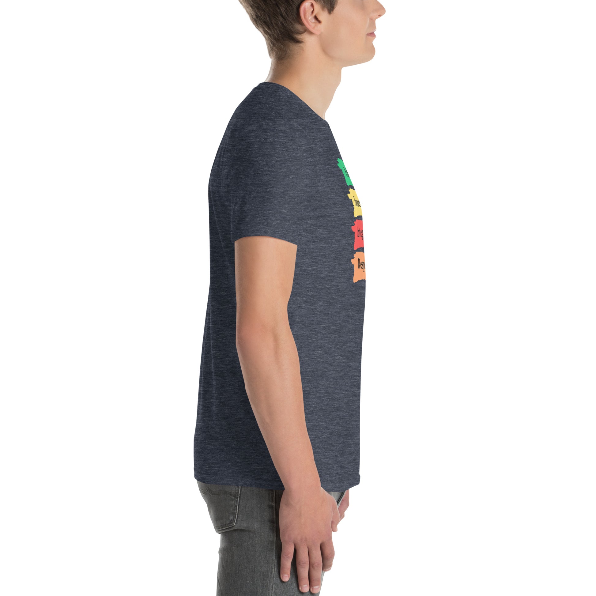 Core Values Ethics Honesty Integrity Respect Unisex Tee by EraofInk