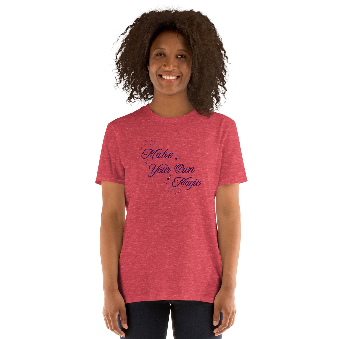Believe in Magic Tee Make Your Own Magic Unisex Tee by EraofInk