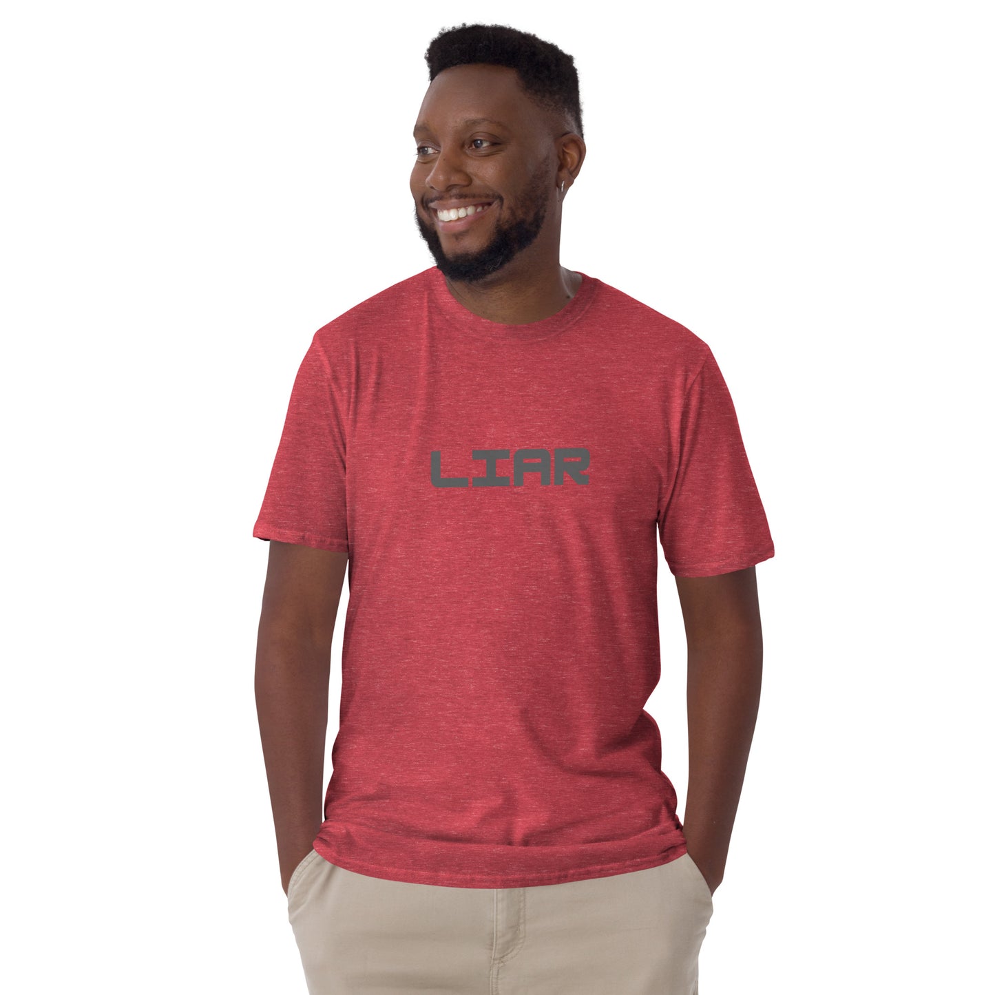 For the Guy Who Just Can't Tell the Truth to Save His Life - Liar Unisex Tee by EraofInk