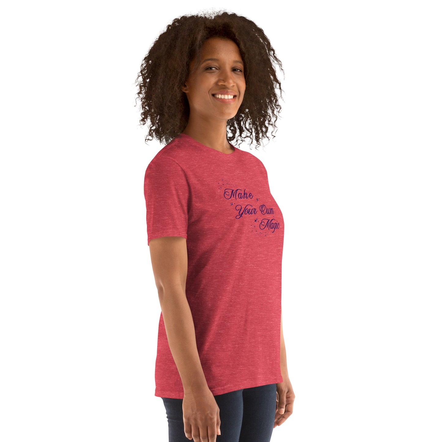 Believe in Magic Tee Make Your Own Magic Unisex Tee by EraofInk