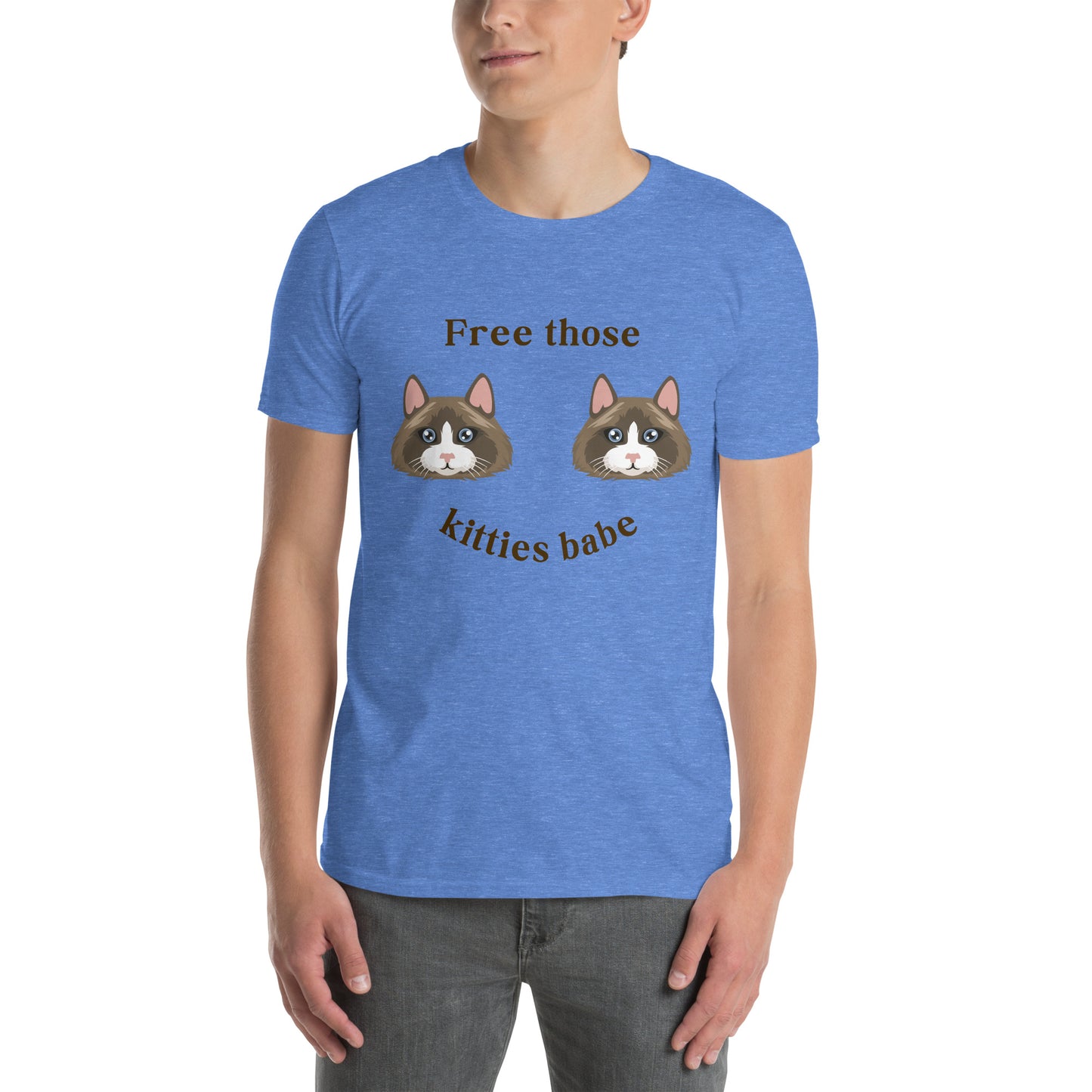 Free Those Kitties Babe Unisex Tee by EraofInk