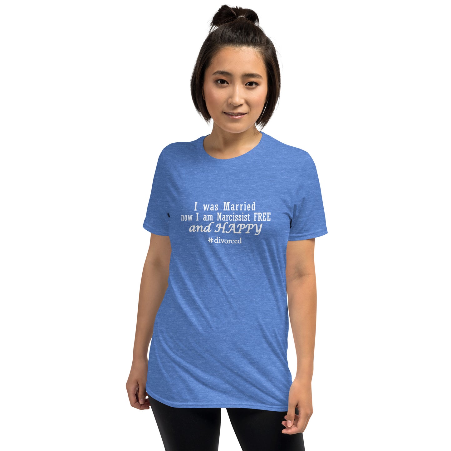 I Was Married Now I Am Narcissist Free & Happy #divorce Unisex Tee by EraofInk