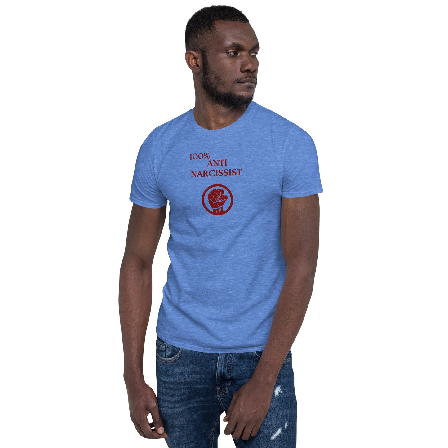 Stand Up Against Narcissistic Abuse 100% Against Narc Abuse Unisex Tee by EraofInk