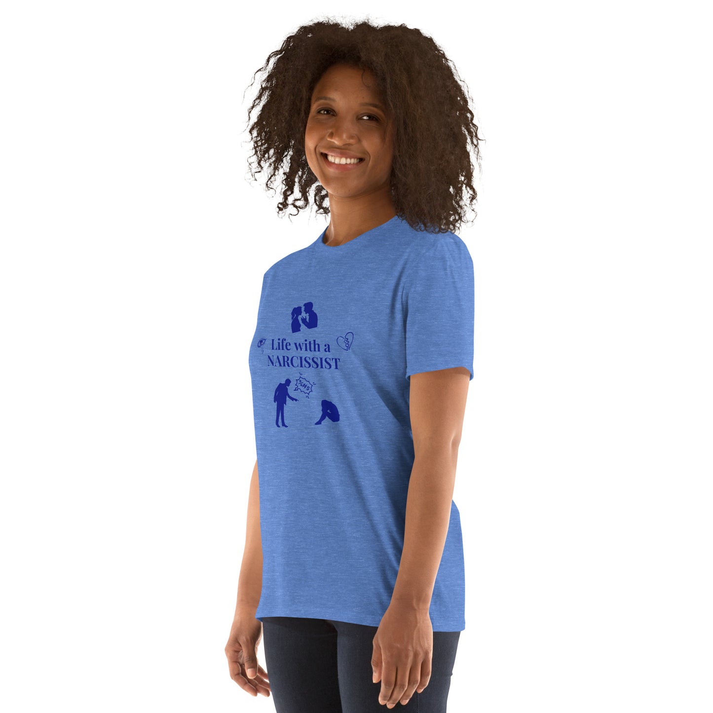 Depiction of Life with a Narcissist Unisex Tee by EraofInk
