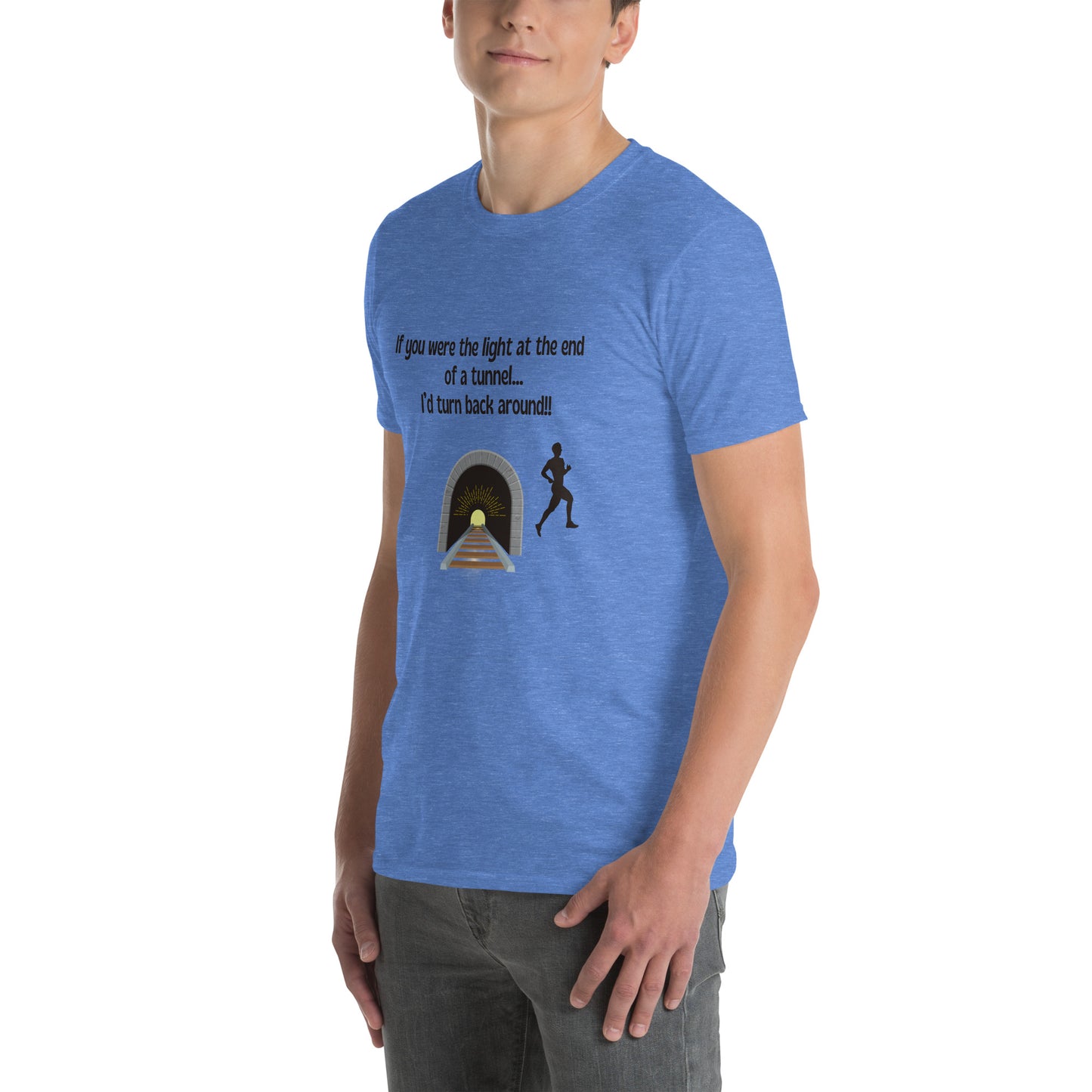 Funny Insult Unisex Tee If You Were the Light at the End of a Tunnel ..by EraofInk