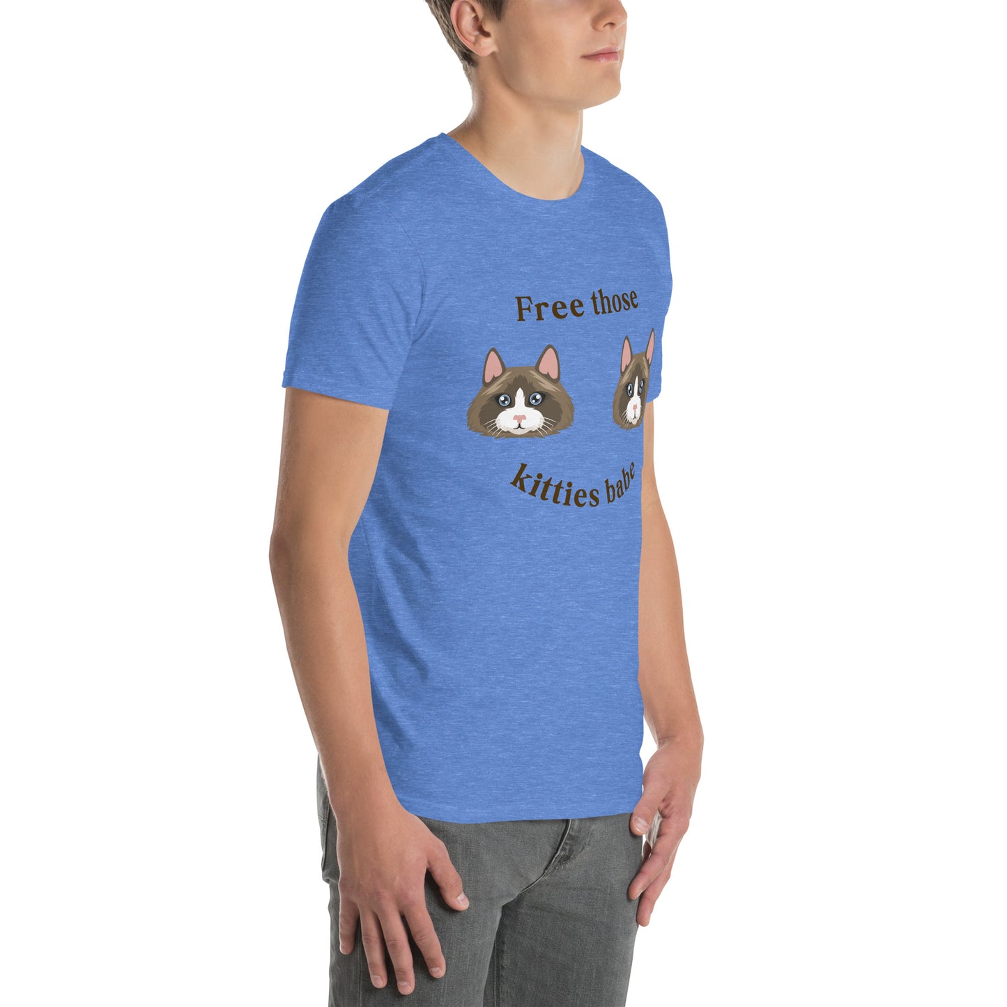 Free Those Kitties Babe Unisex Tee by EraofInk