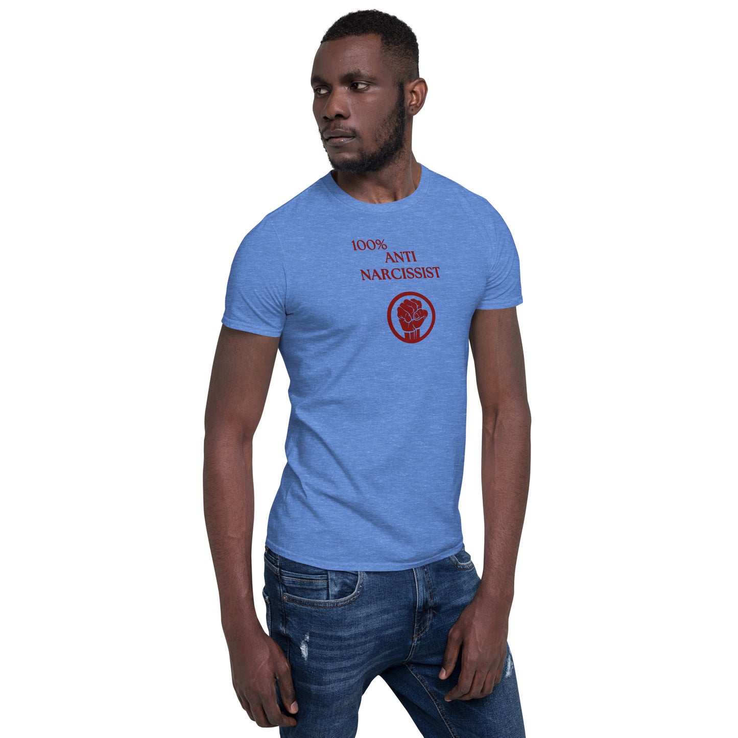 Stand Up Against Narcissistic Abuse 100% Against Narc Abuse Unisex Tee by EraofInk