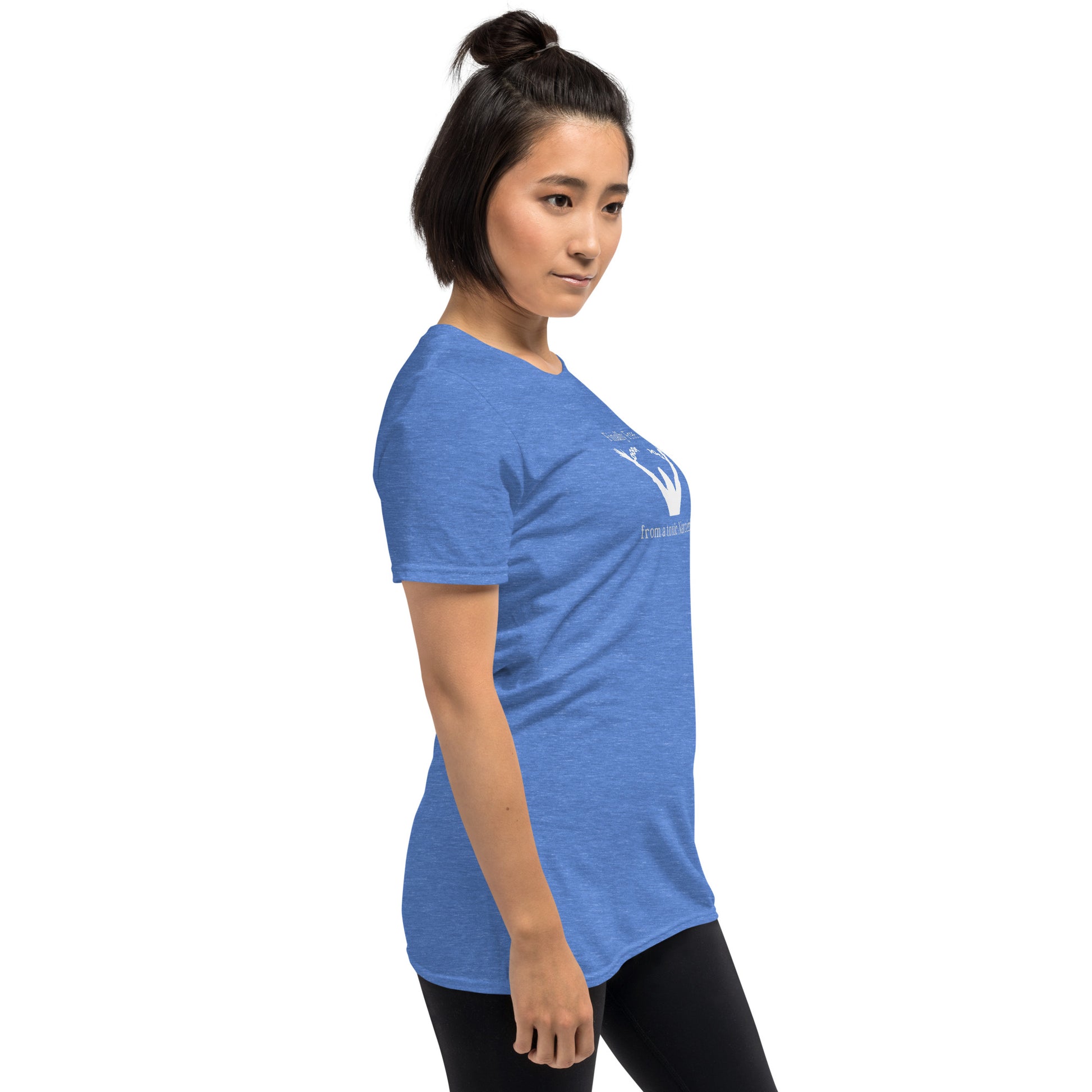 Find Your Happy Spot Finally Free from the Toxic Narcissist Unisex Tee by EraofInk
