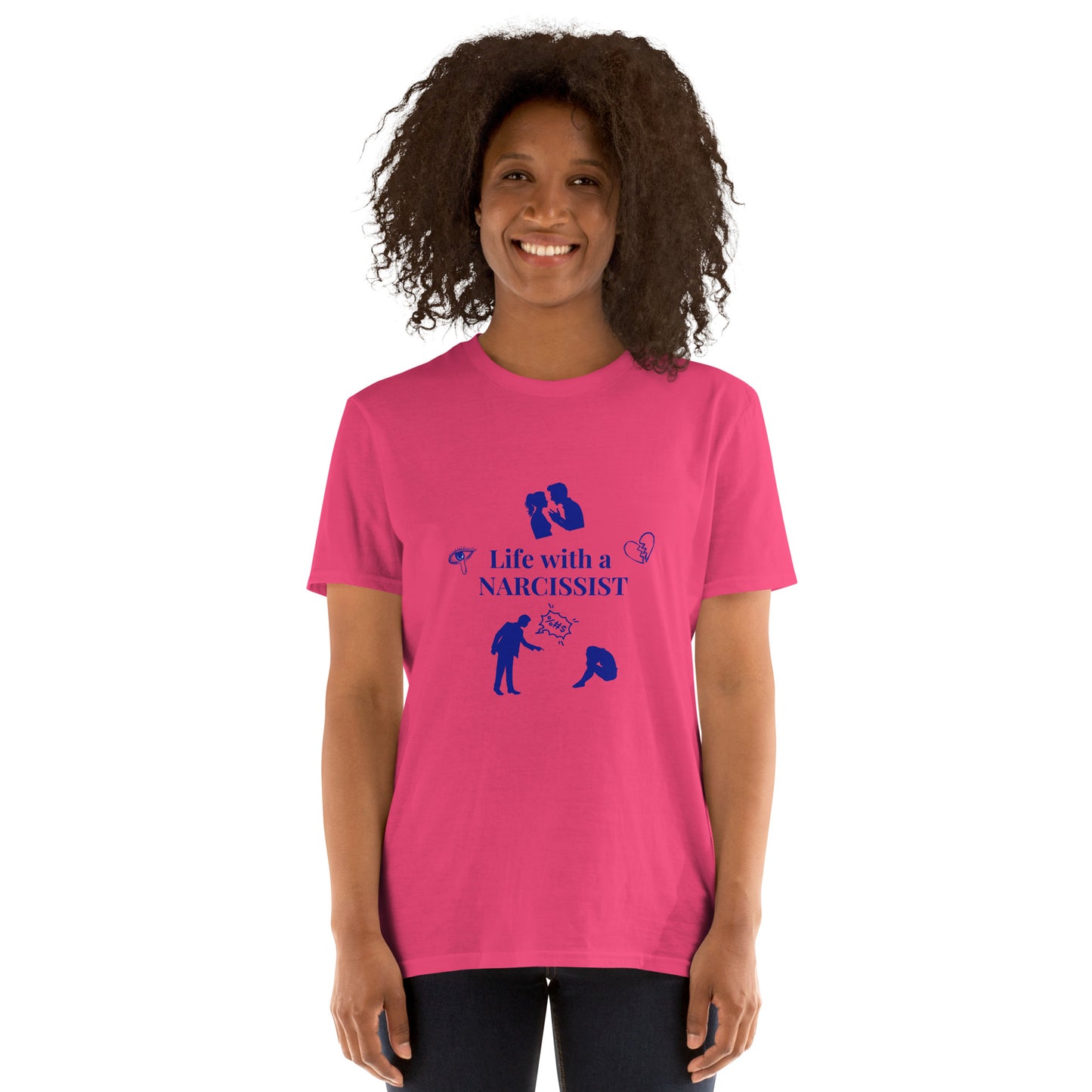 Depiction of Life with a Narcissist Unisex Tee by EraofInk