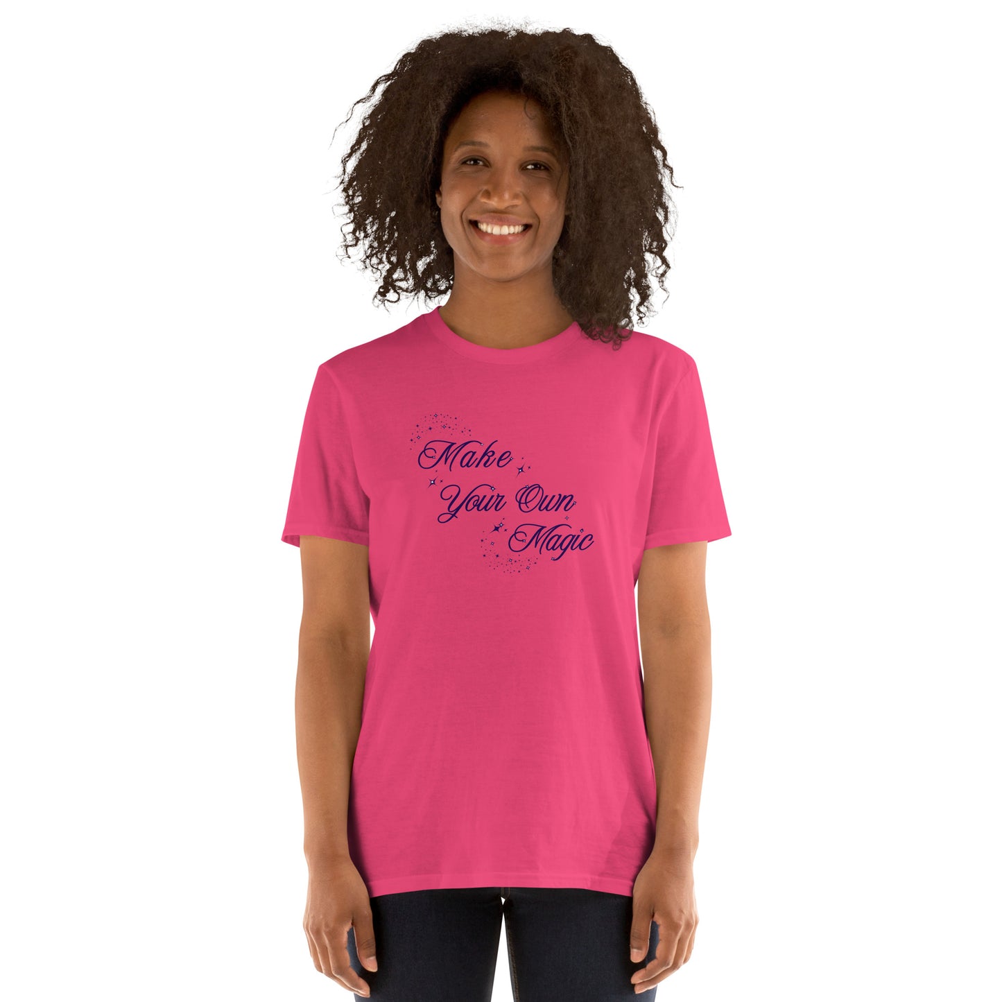 Believe in Magic Tee Make Your Own Magic Unisex Tee by EraofInk