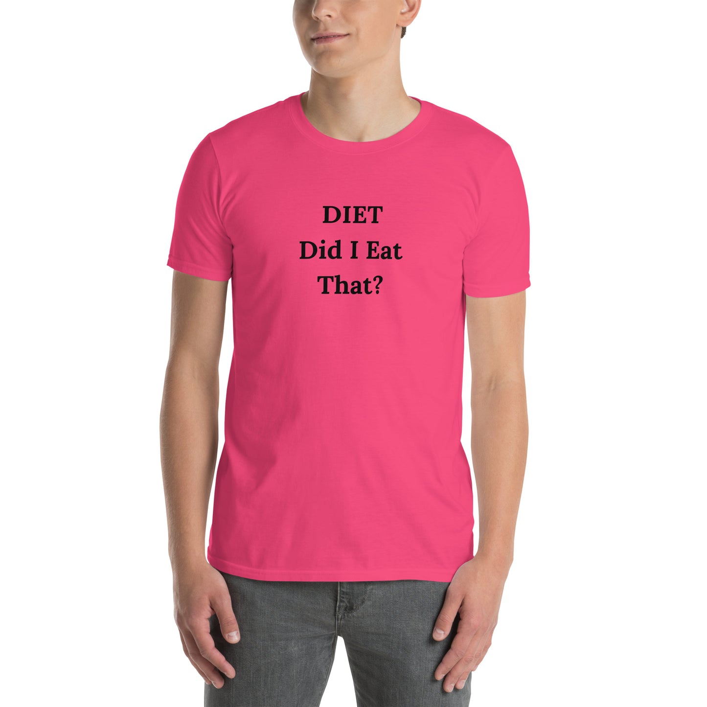 DIET Did I Eat That? Unisex Tee by EraofInk