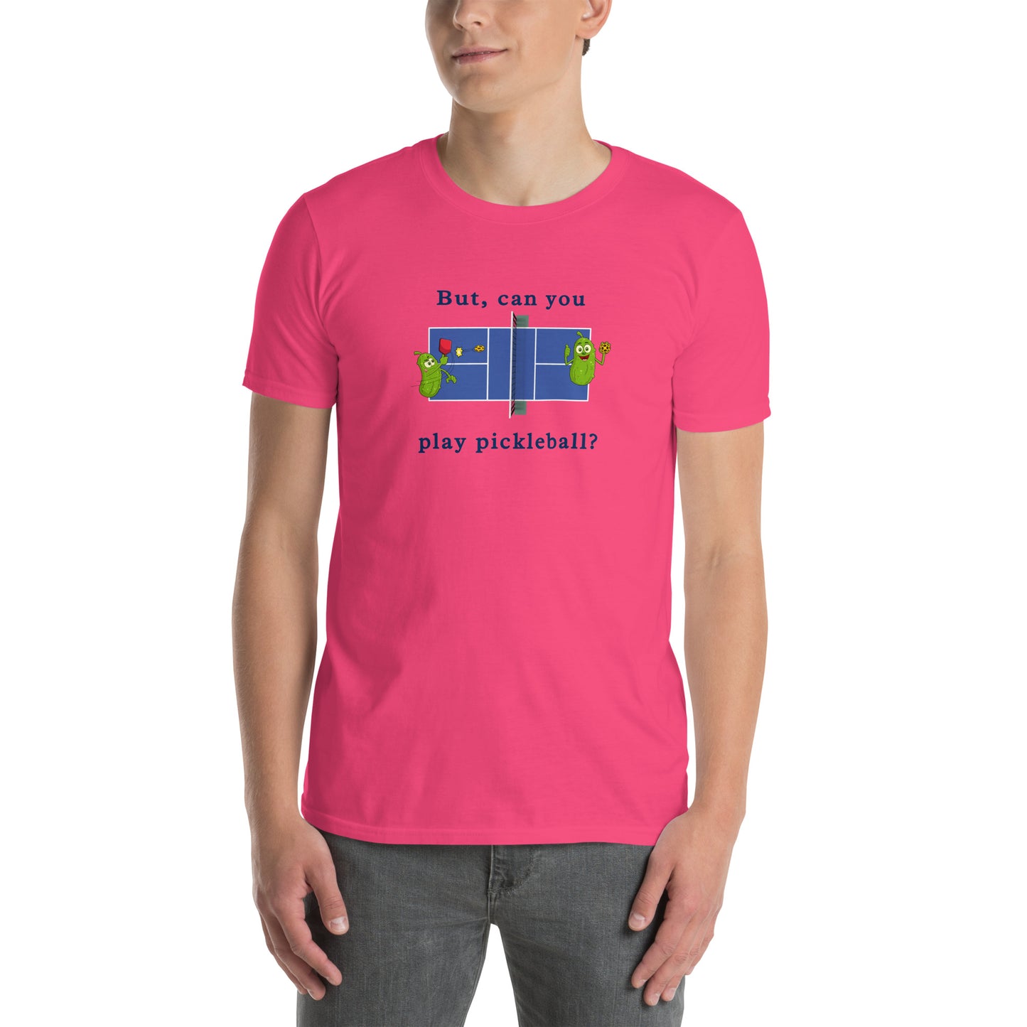 But Can You Play Pickleball ? Pickleball Unisex Tee by EraofInk