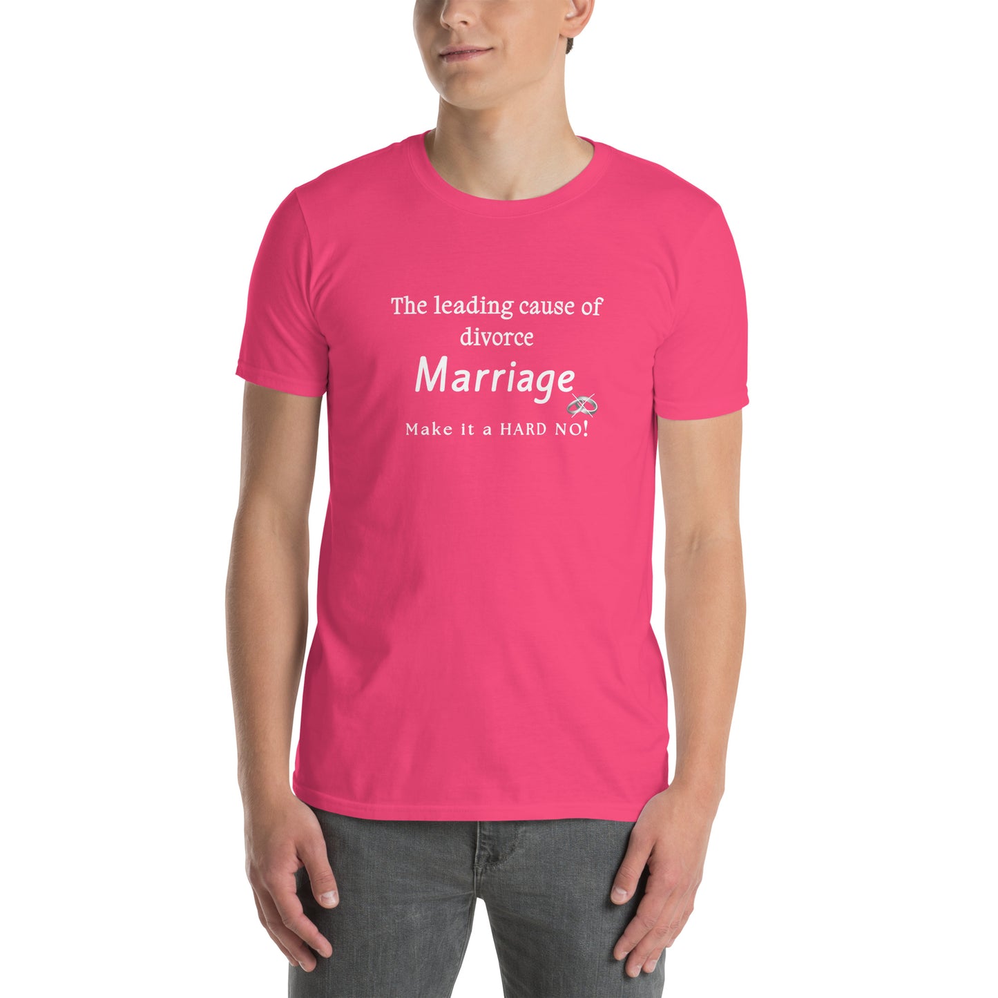 The Don't Get Married Tee Leading Cause of Divorce Marriage Unisex Tee by EraofInk