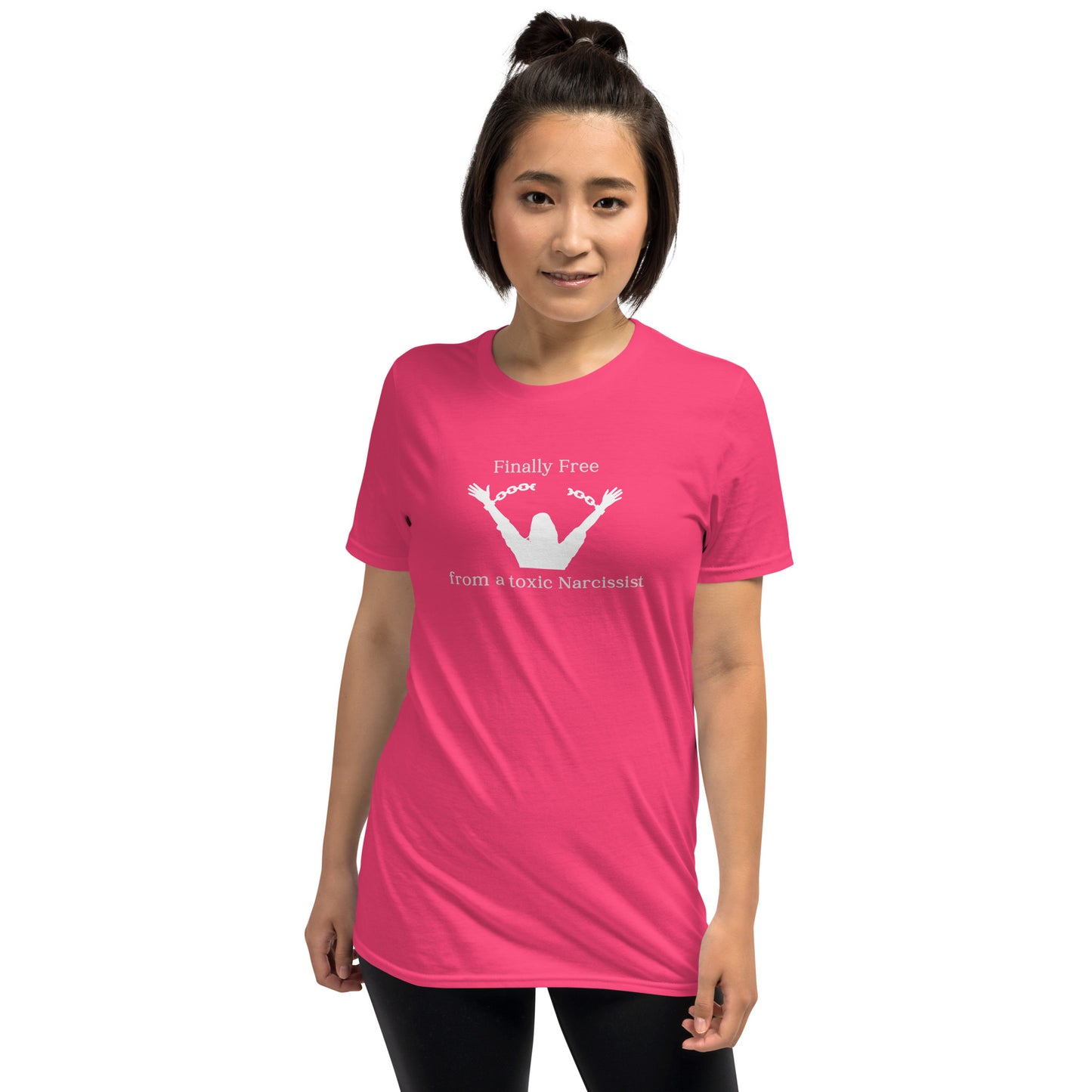 Find Your Happy Spot Finally Free from the Toxic Narcissist Unisex Tee by EraofInk