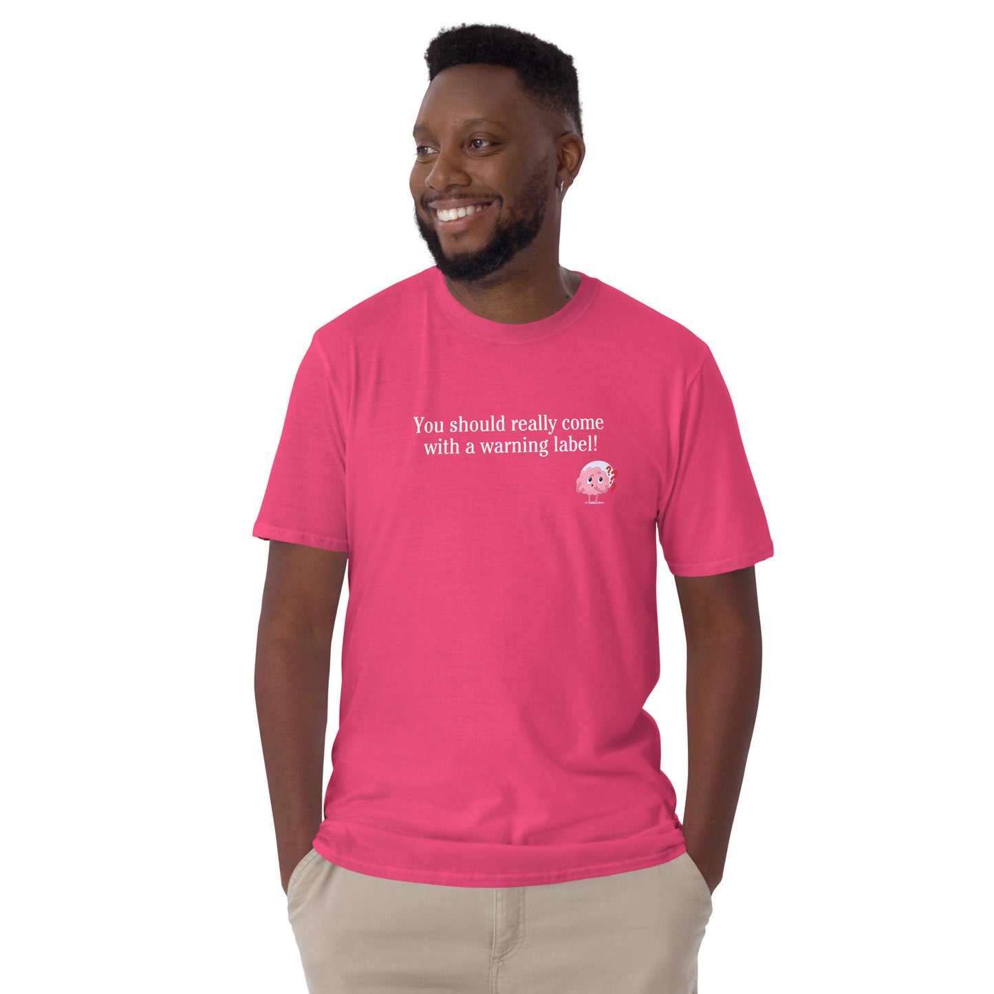 Sarcastic Insult Tee You Should Really Come With a Warning Label Unisex Tee by EraofInk