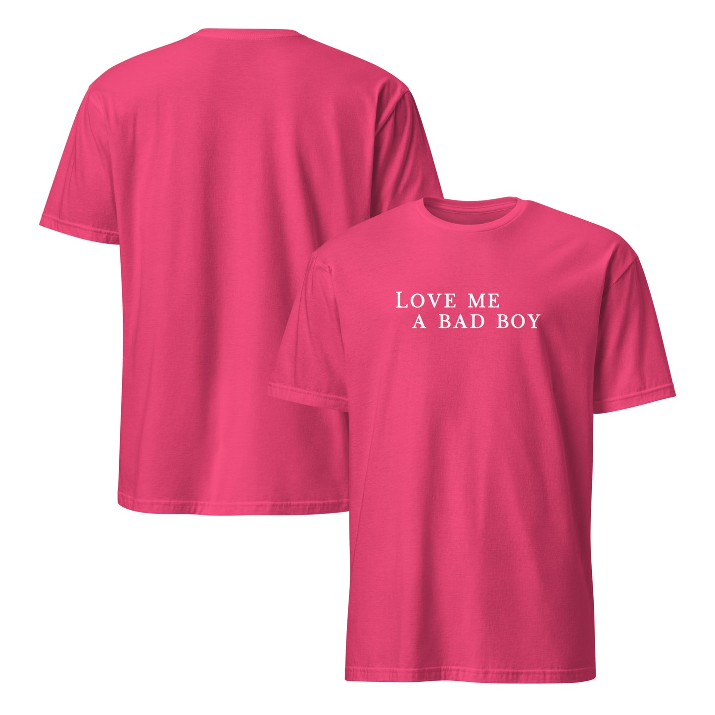 Love Me a Bad Boy Unisex Tee by EraofInk