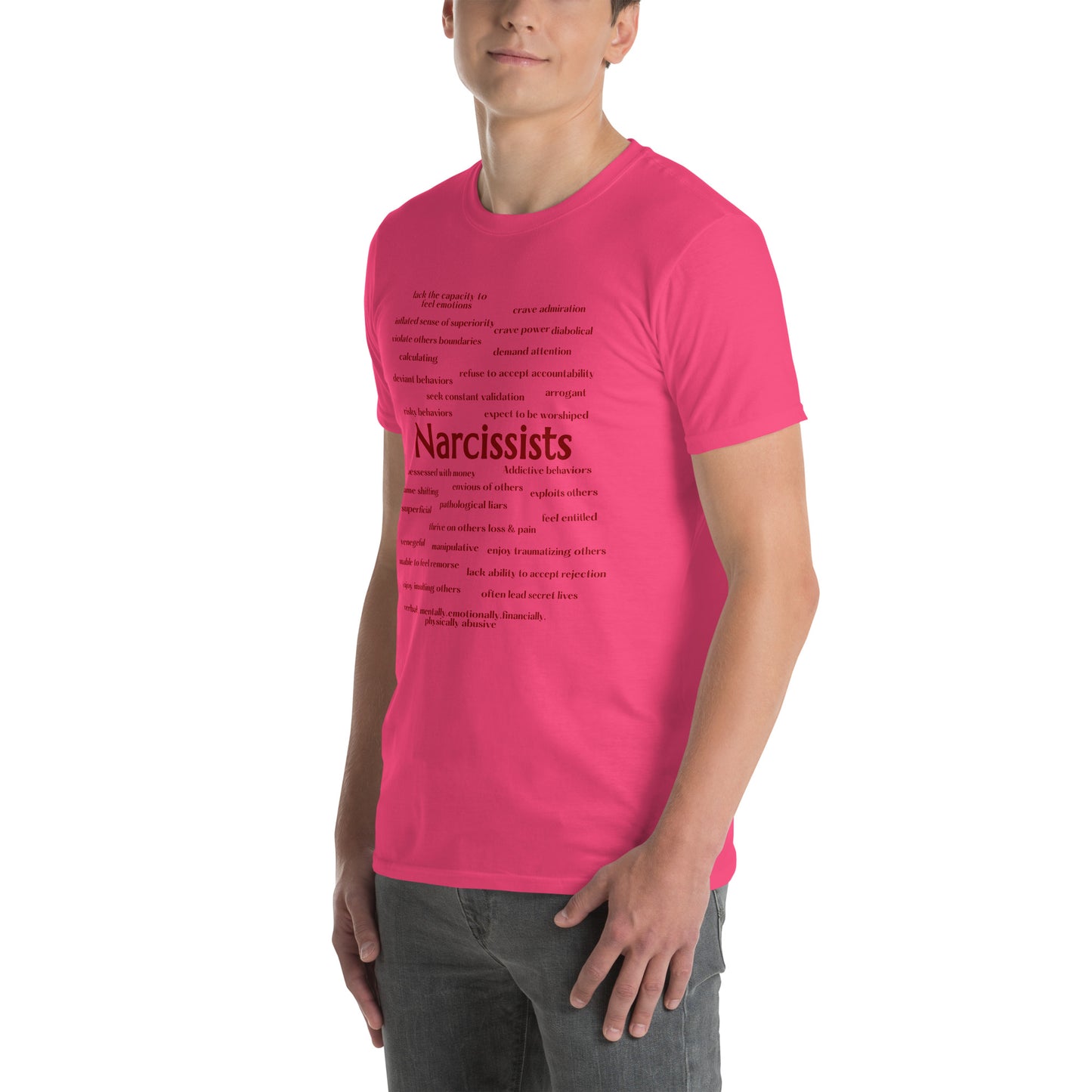 The Games Narcissists Play Narcissists & Toxic Abusive Behaviors Unisex Tee by EraofInk