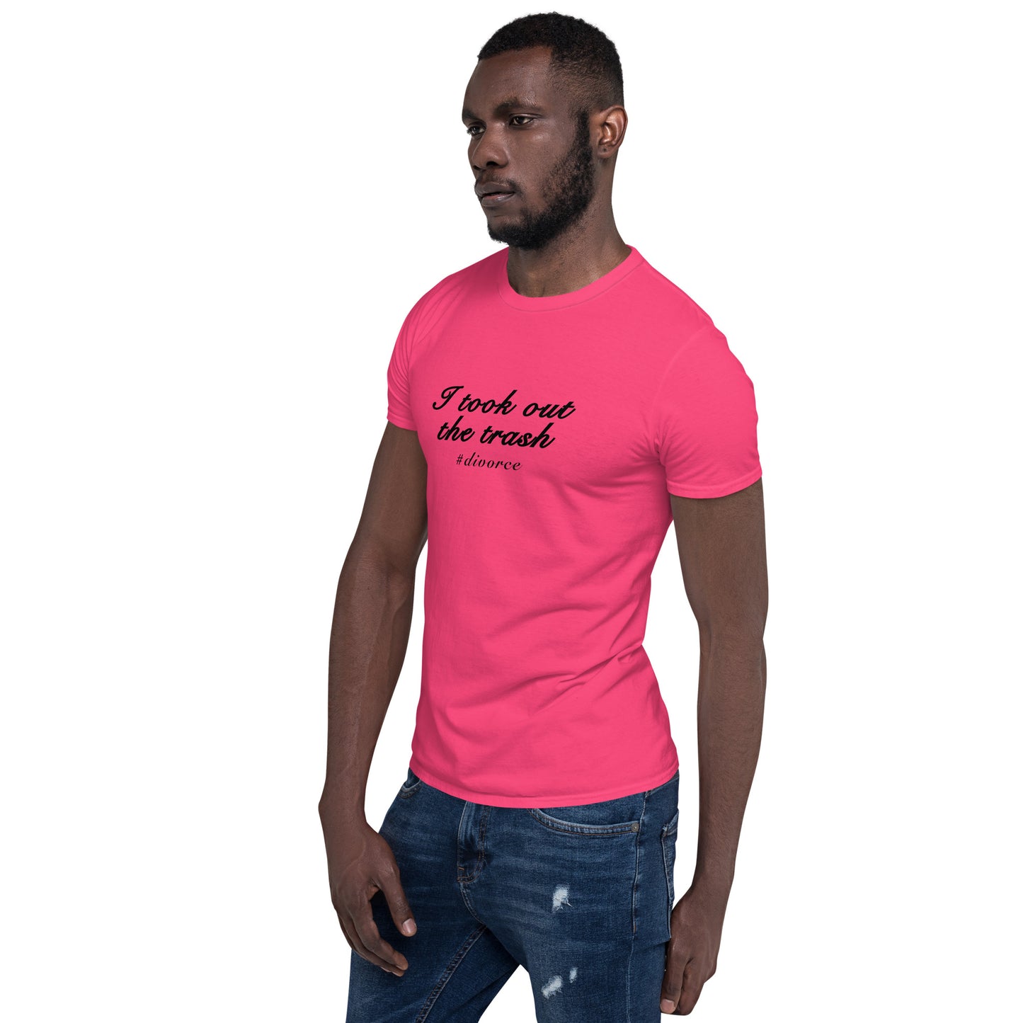 Funny Divorce Tee I Took Out the Trash Unisex Tee by EraofInk