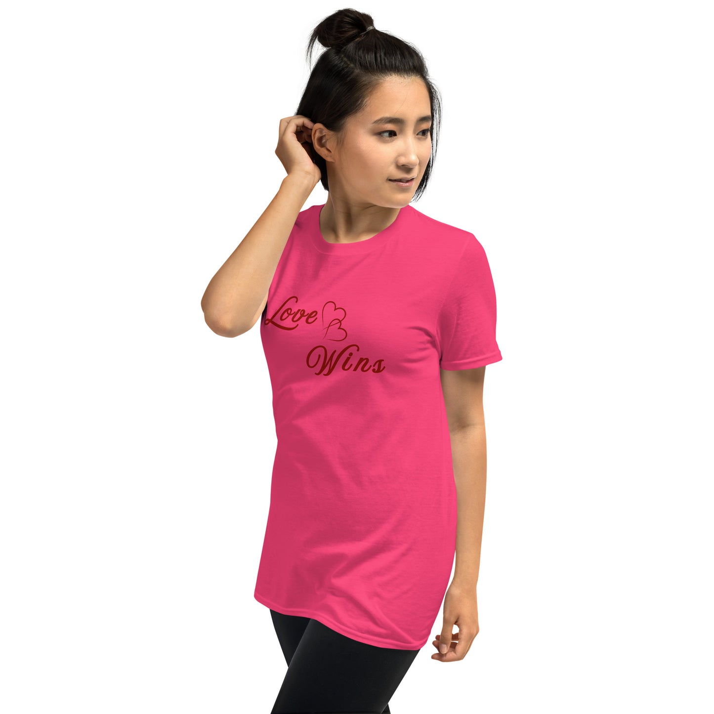 Love Wins Unisex Tee by EraofInk
