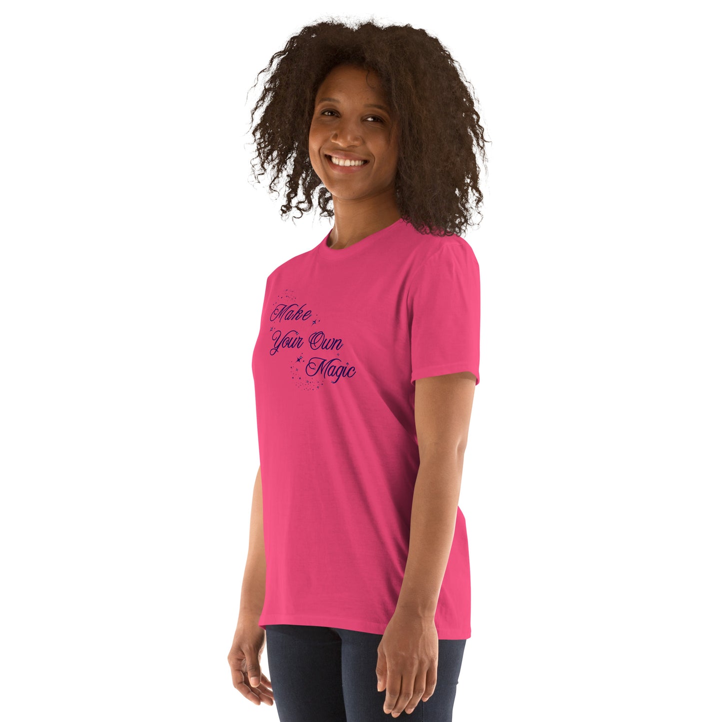 Believe in Magic Tee Make Your Own Magic Unisex Tee by EraofInk