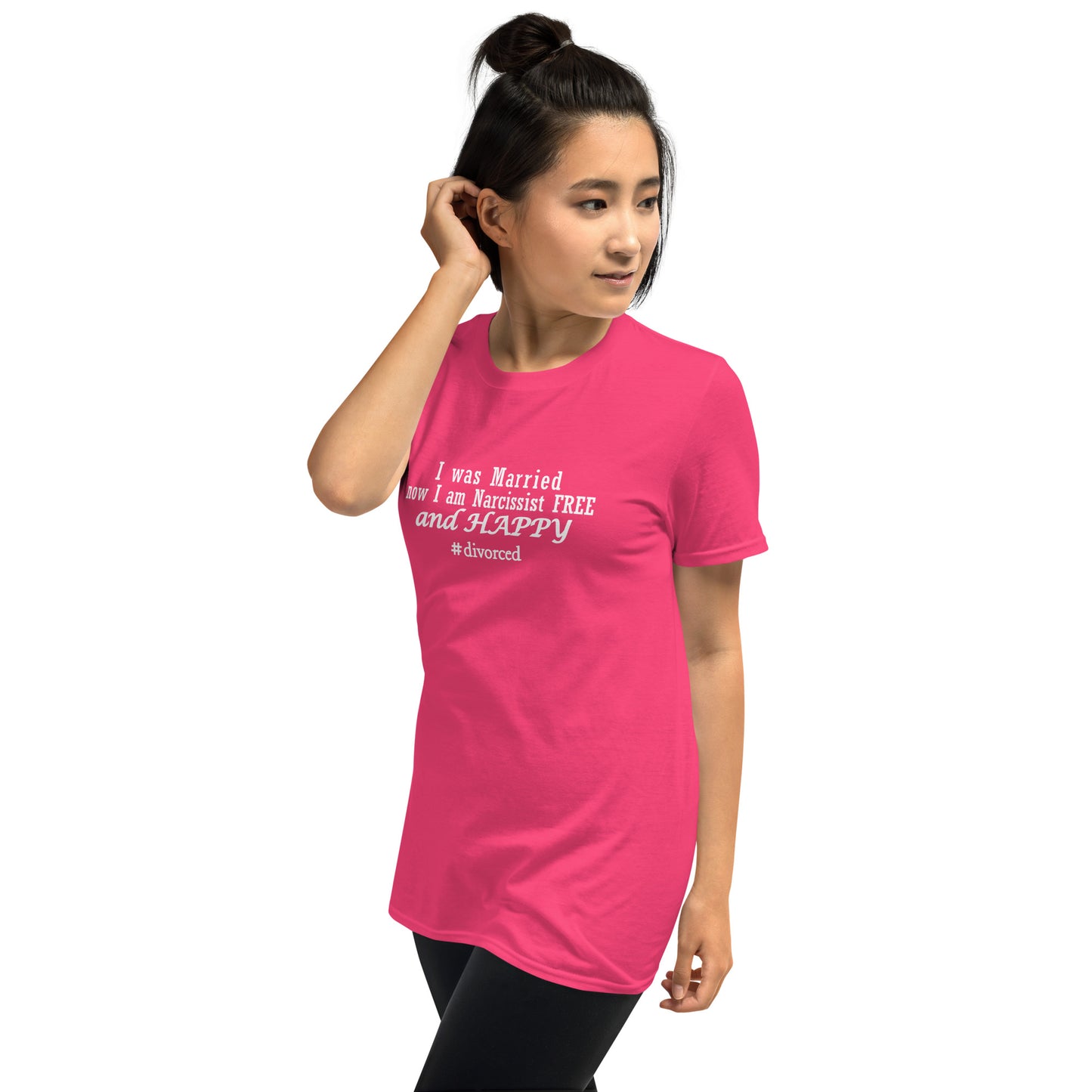 I Was Married Now I Am Narcissist Free & Happy #divorce Unisex Tee by EraofInk