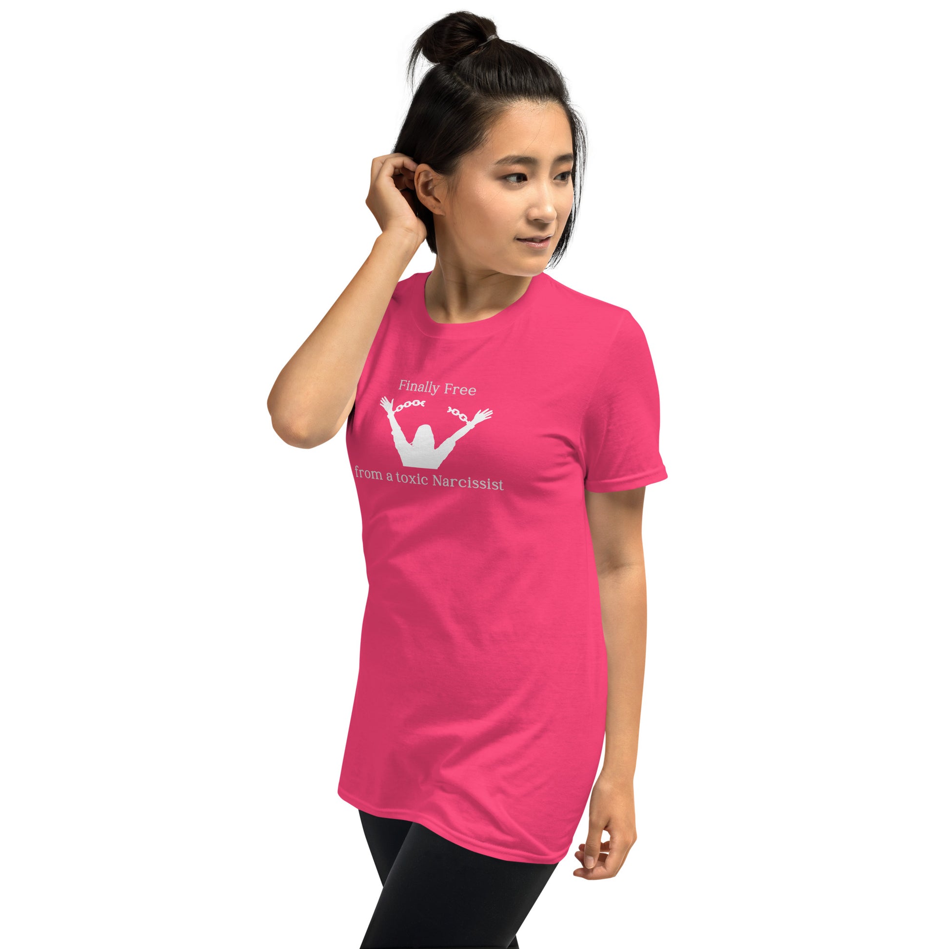 Find Your Happy Spot Finally Free from the Toxic Narcissist Unisex Tee by EraofInk