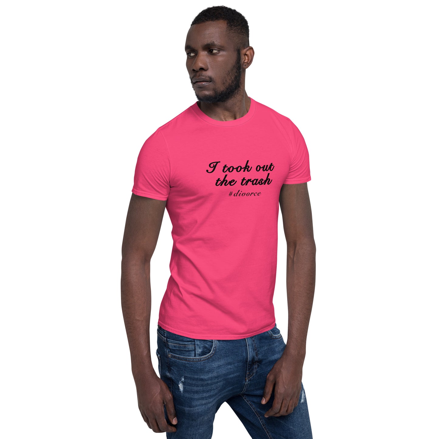Funny Divorce Tee I Took Out the Trash Unisex Tee by EraofInk