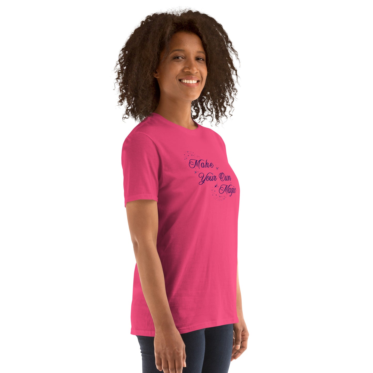 Believe in Magic Tee Make Your Own Magic Unisex Tee by EraofInk