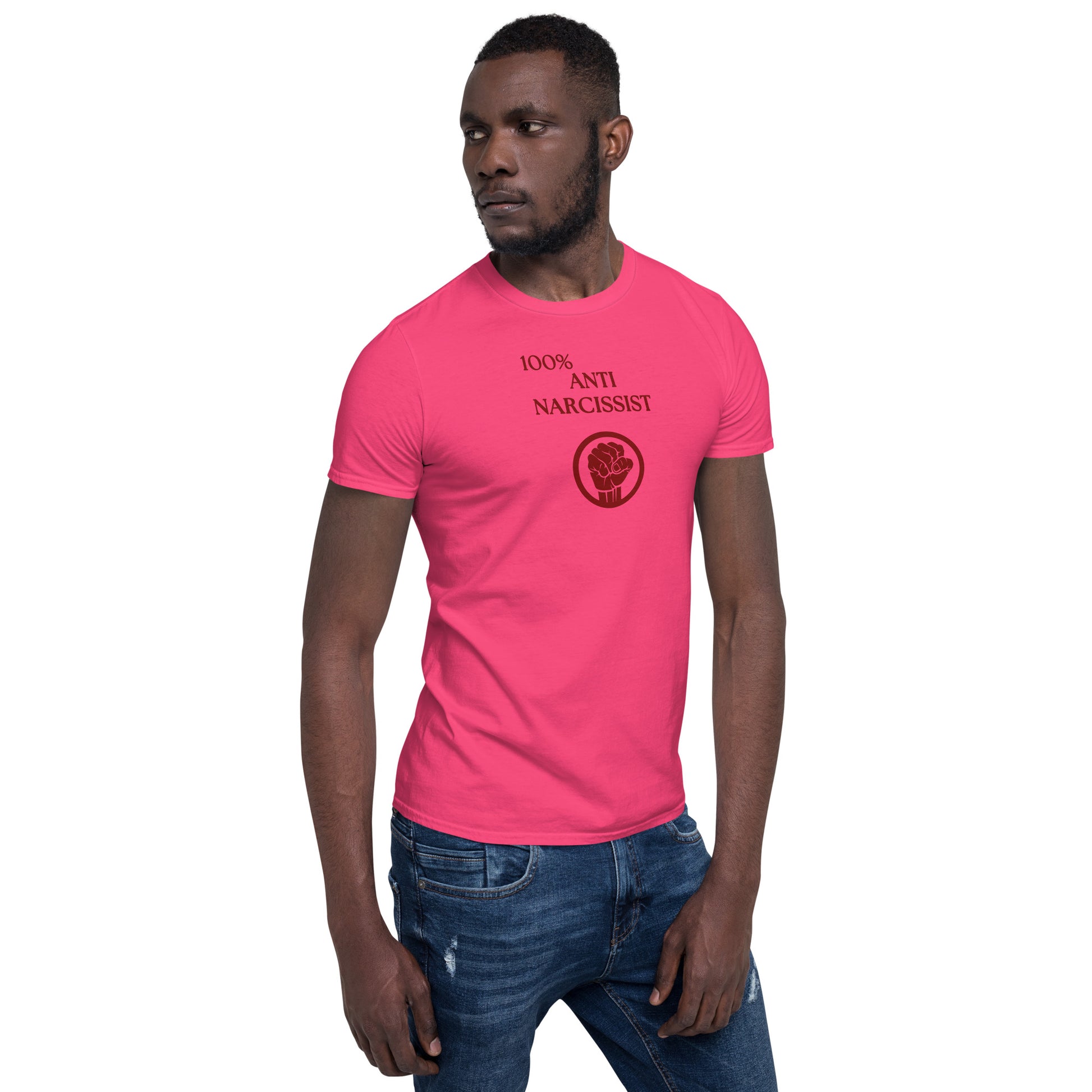 Stand Up Against Narcissistic Abuse 100% Against Narc Abuse Unisex Tee by EraofInk