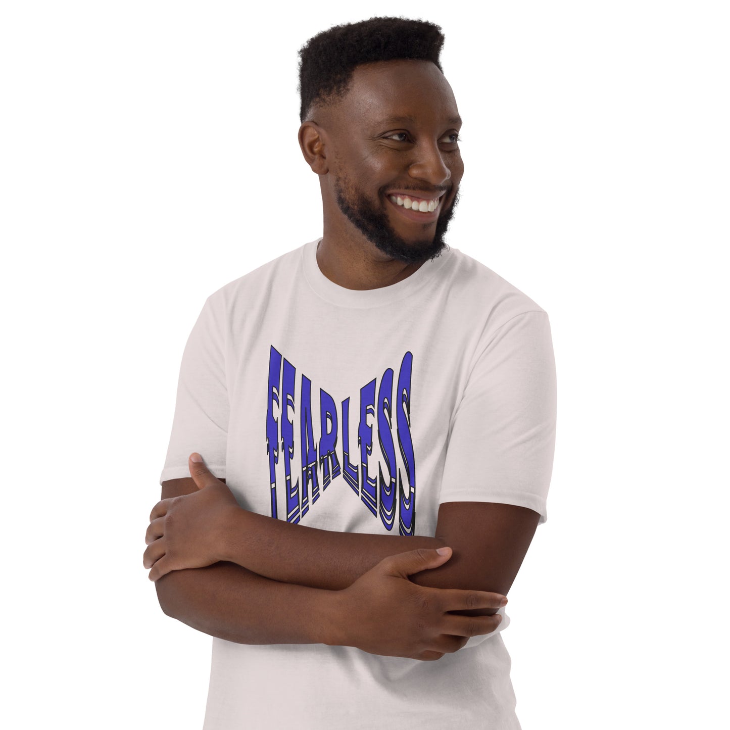 Fearless Warped Font Unisex Tee by EraofInk