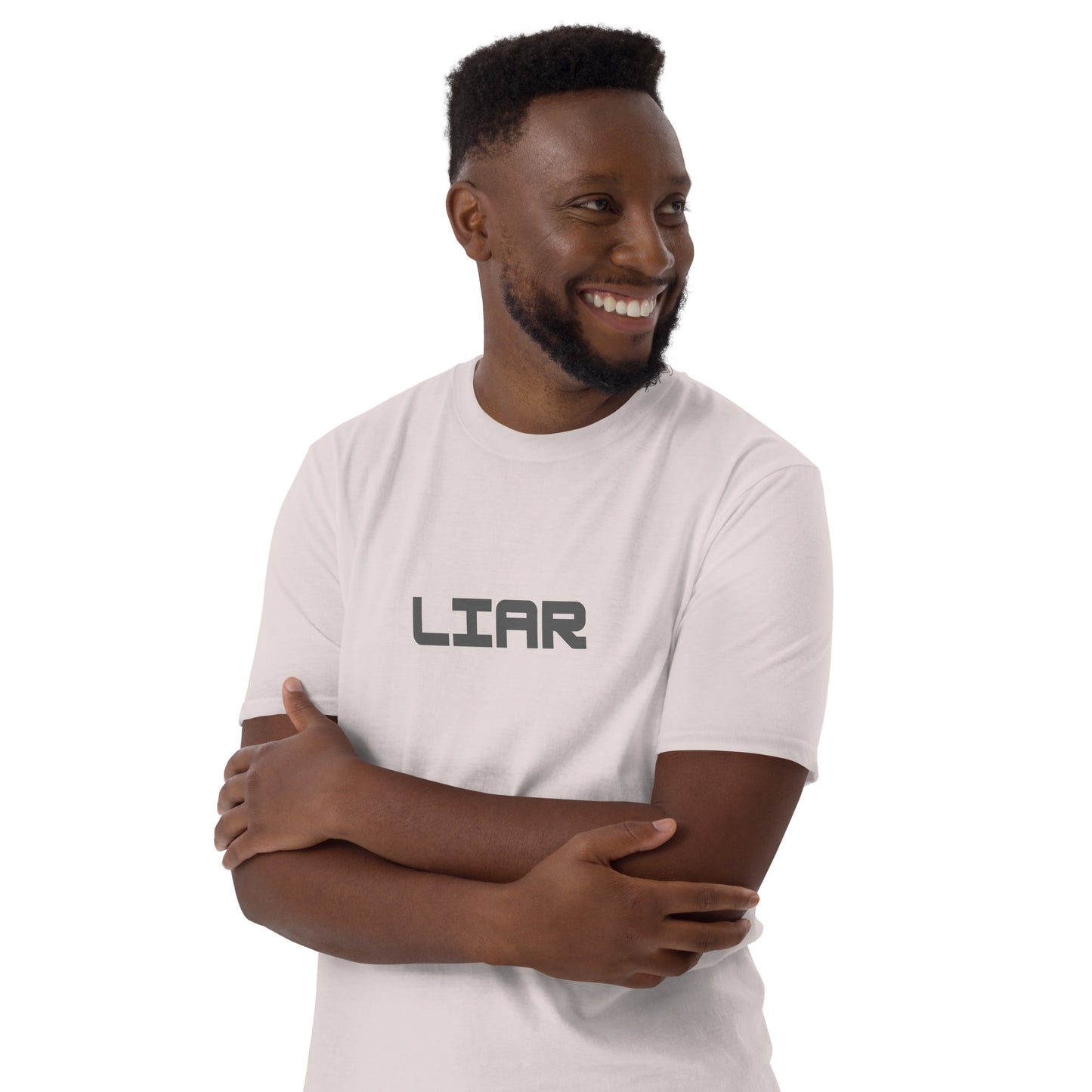 For the Guy Who Just Can't Tell the Truth to Save His Life - Liar Unisex Tee by EraofInk