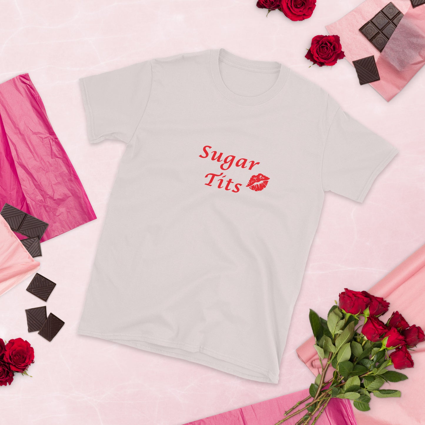 Sugar Tits Unisex Tee by EraofInk