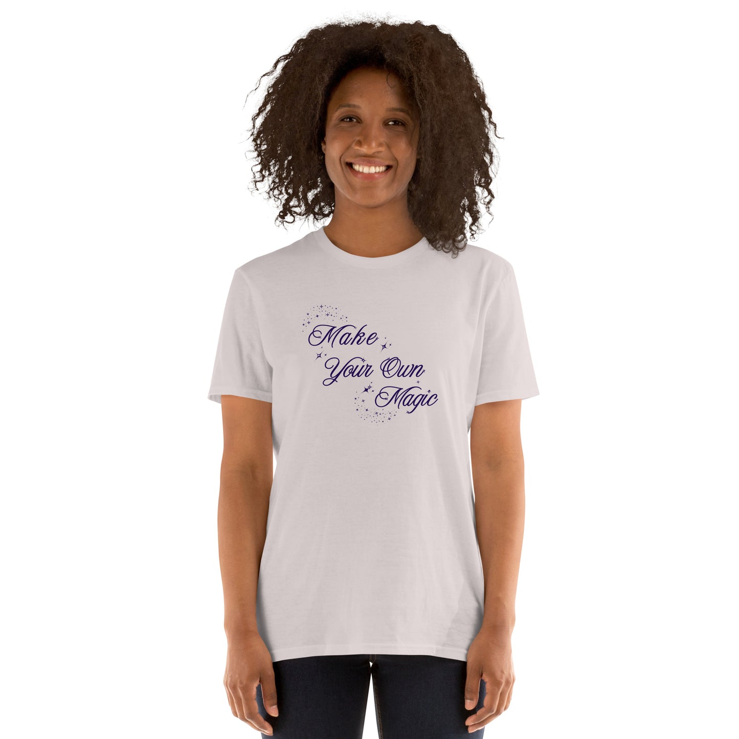 Believe in Magic Tee Make Your Own Magic Unisex Tee by EraofInk