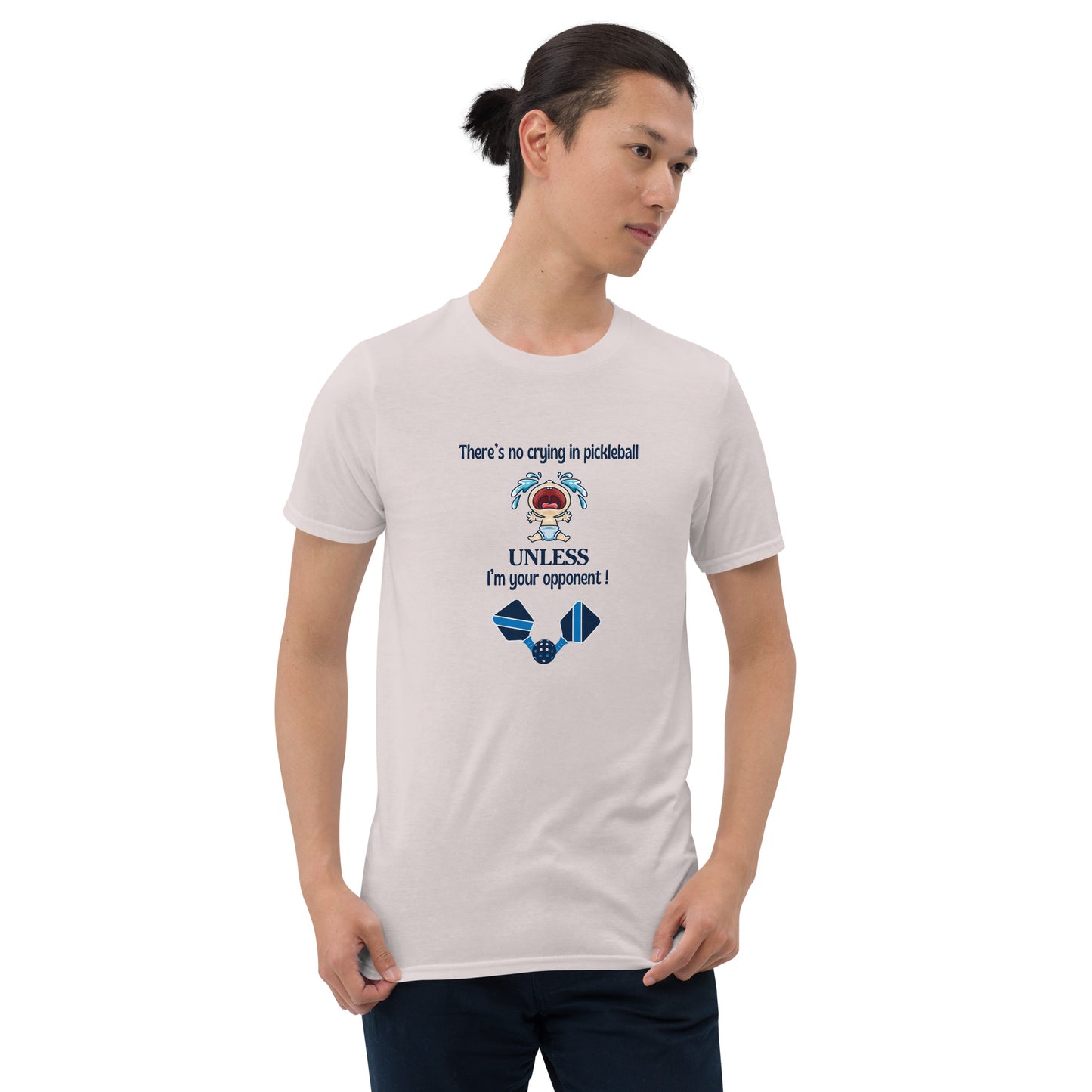 There's No Crying in Pickleball Unless I'm Your Opponent Unisex Tee by EraofInk