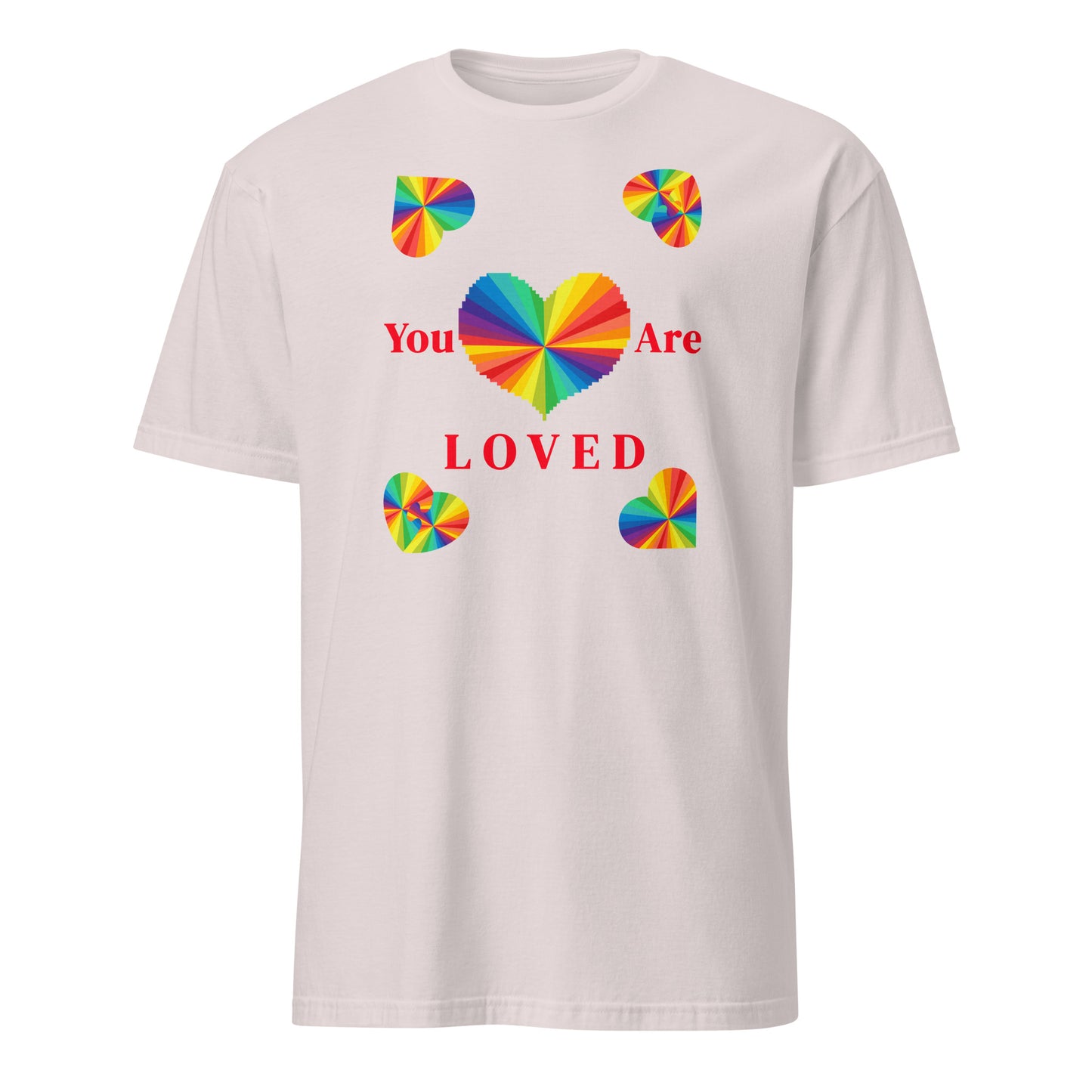 You Are Loved Equality LGBTQ+ Unisex Tee by EraofInk