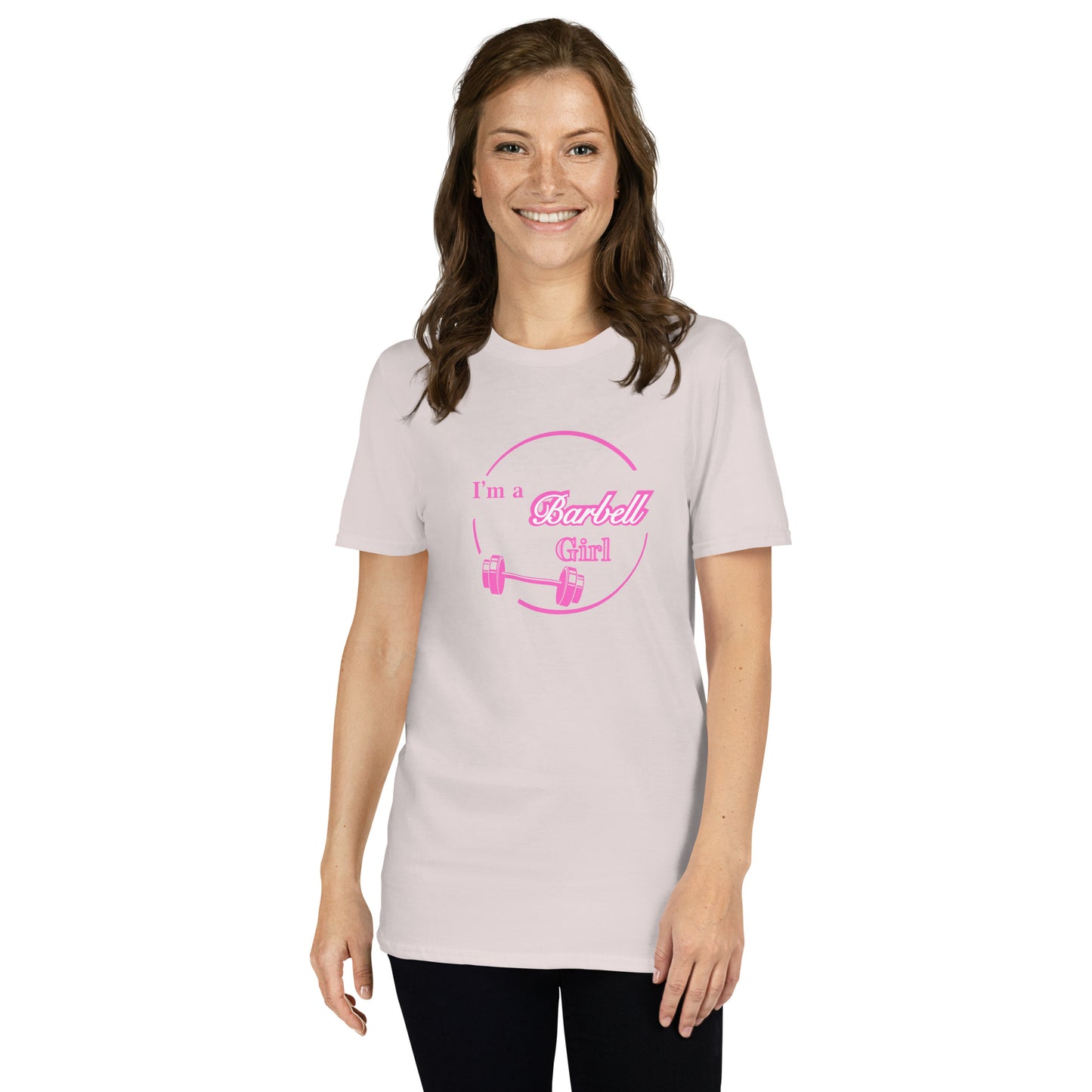 I'm A Barbell Girl Unisex Tee by EraofInk