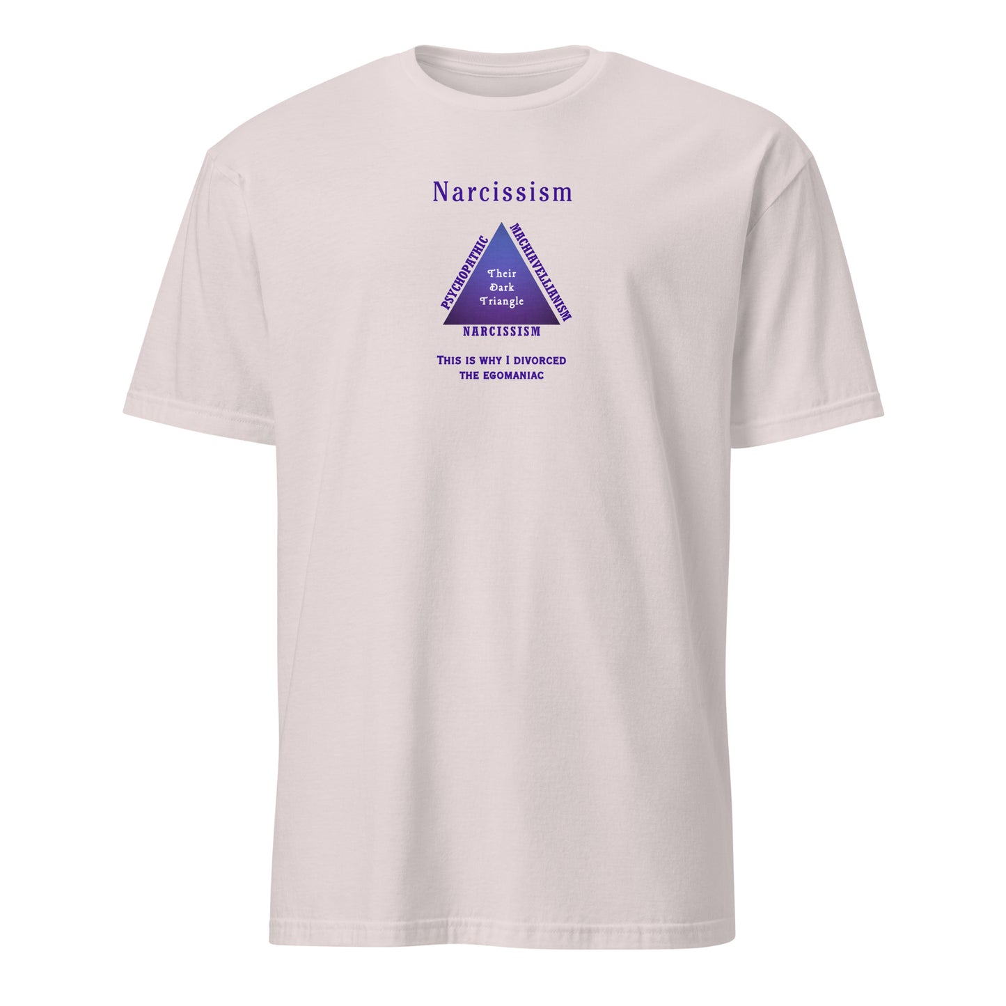 Narcissism Dark Triangle of Truth Unisex Tee by EraofInk