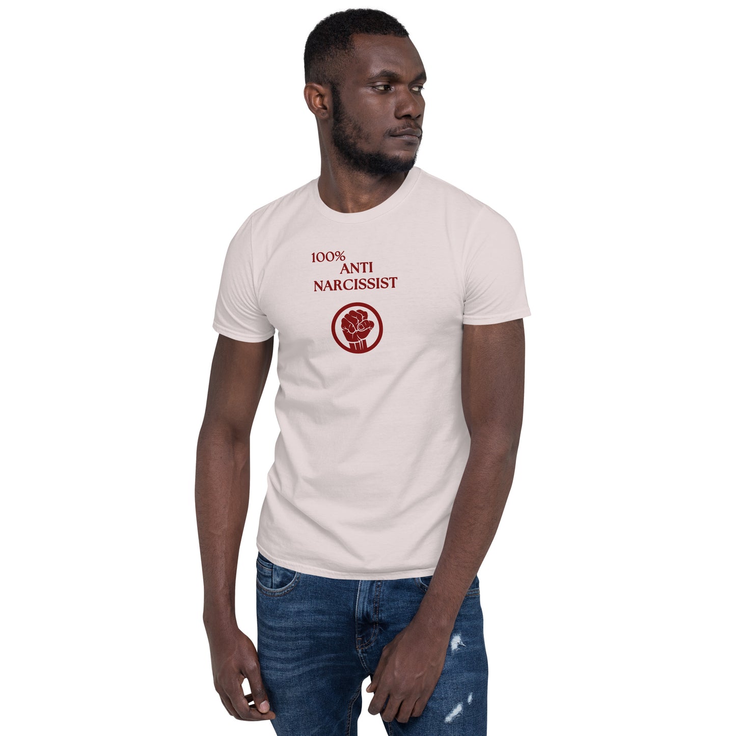 Stand Up Against Narcissistic Abuse 100% Against Narc Abuse Unisex Tee by EraofInk