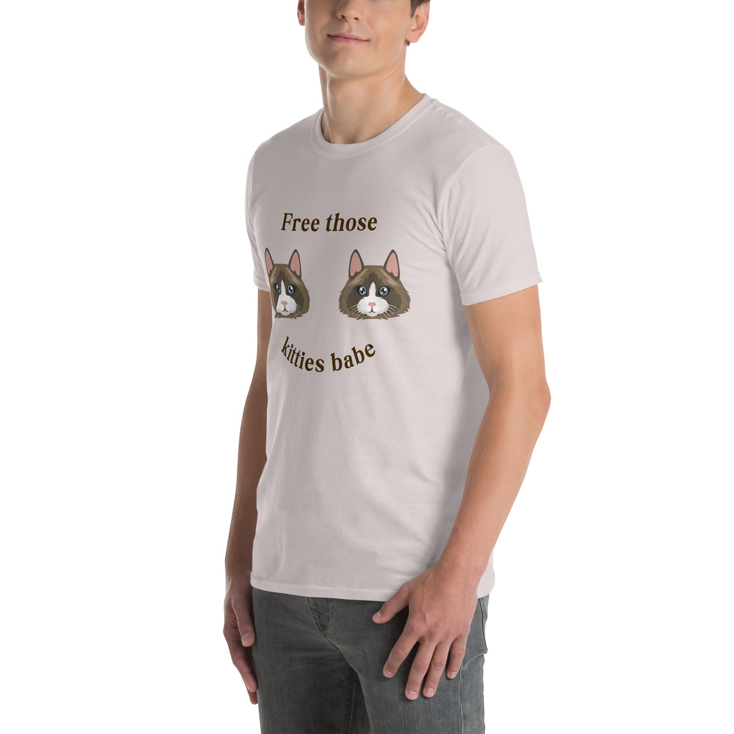 Free Those Kitties Babe Unisex Tee by EraofInk