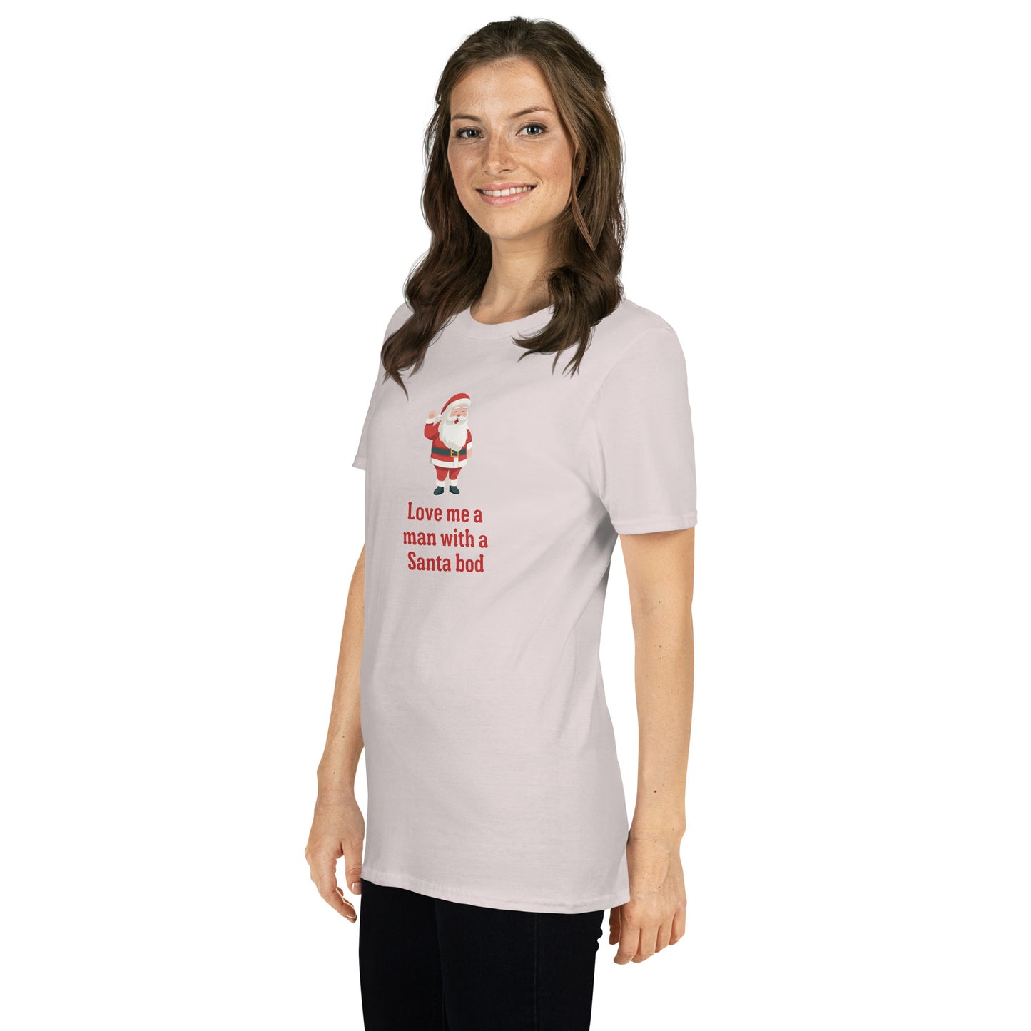Love Me a Man with a Santa Bod Unisex Tee by EraofInk