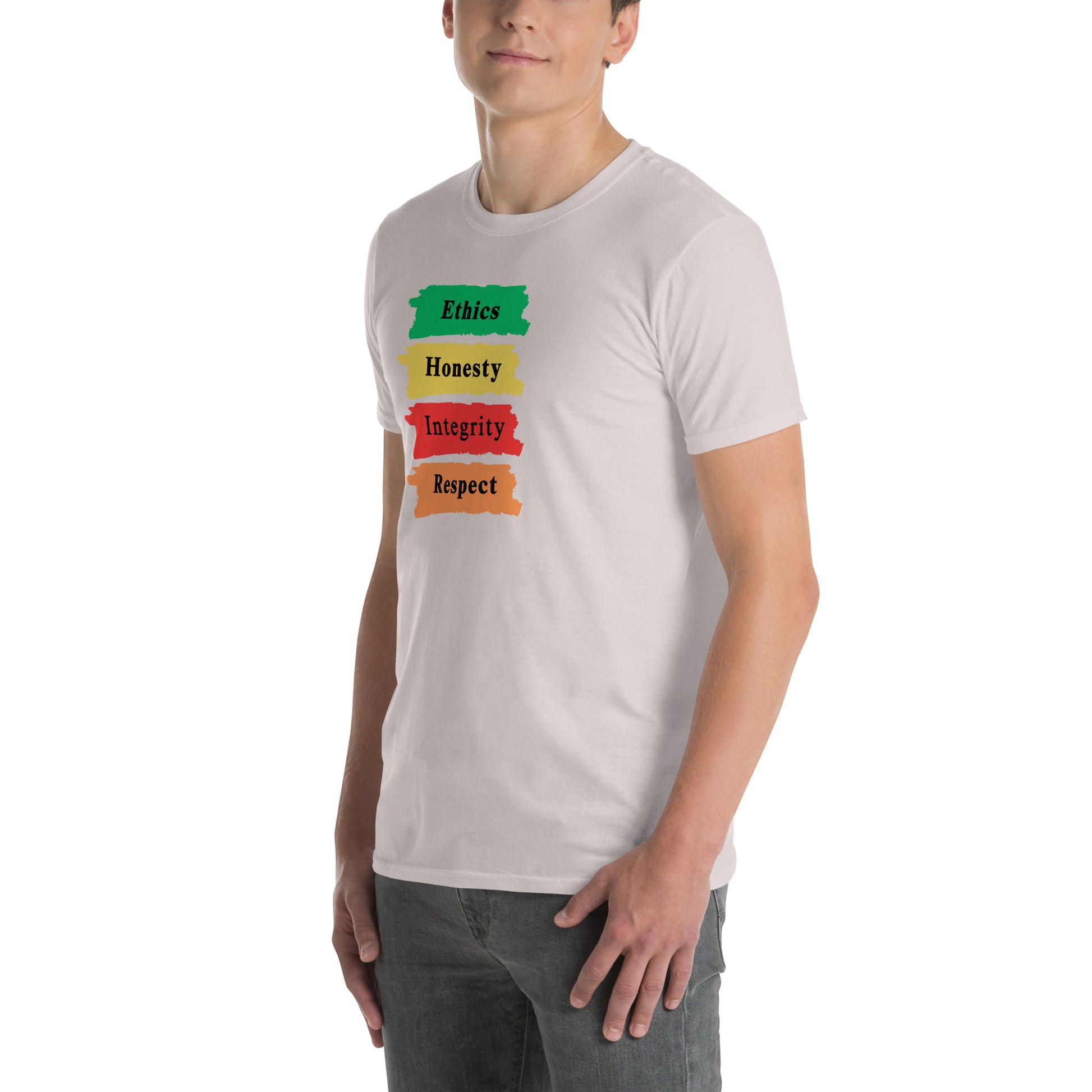 Core Values Ethics Honesty Integrity Respect Unisex Tee by EraofInk