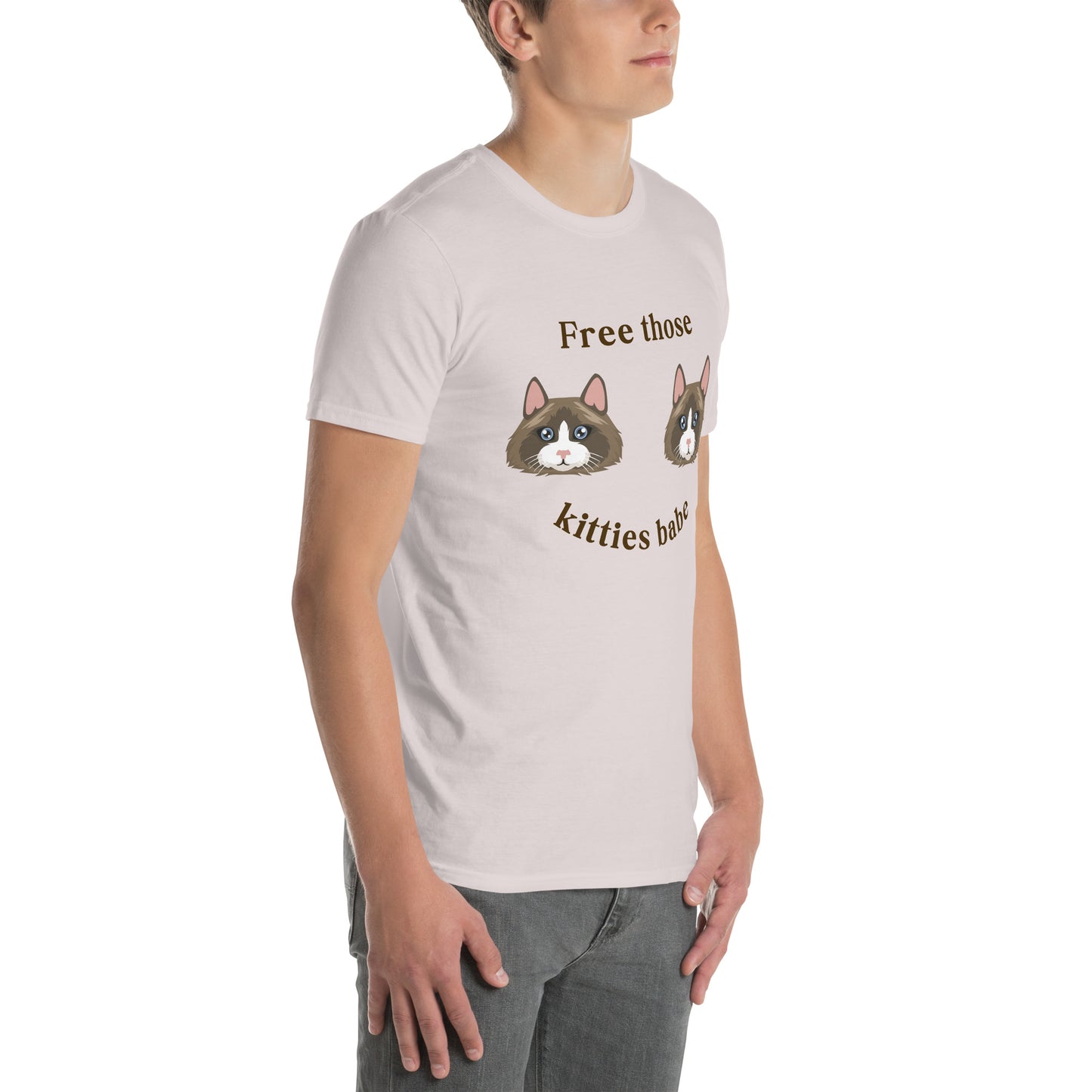 Free Those Kitties Babe Unisex Tee by EraofInk
