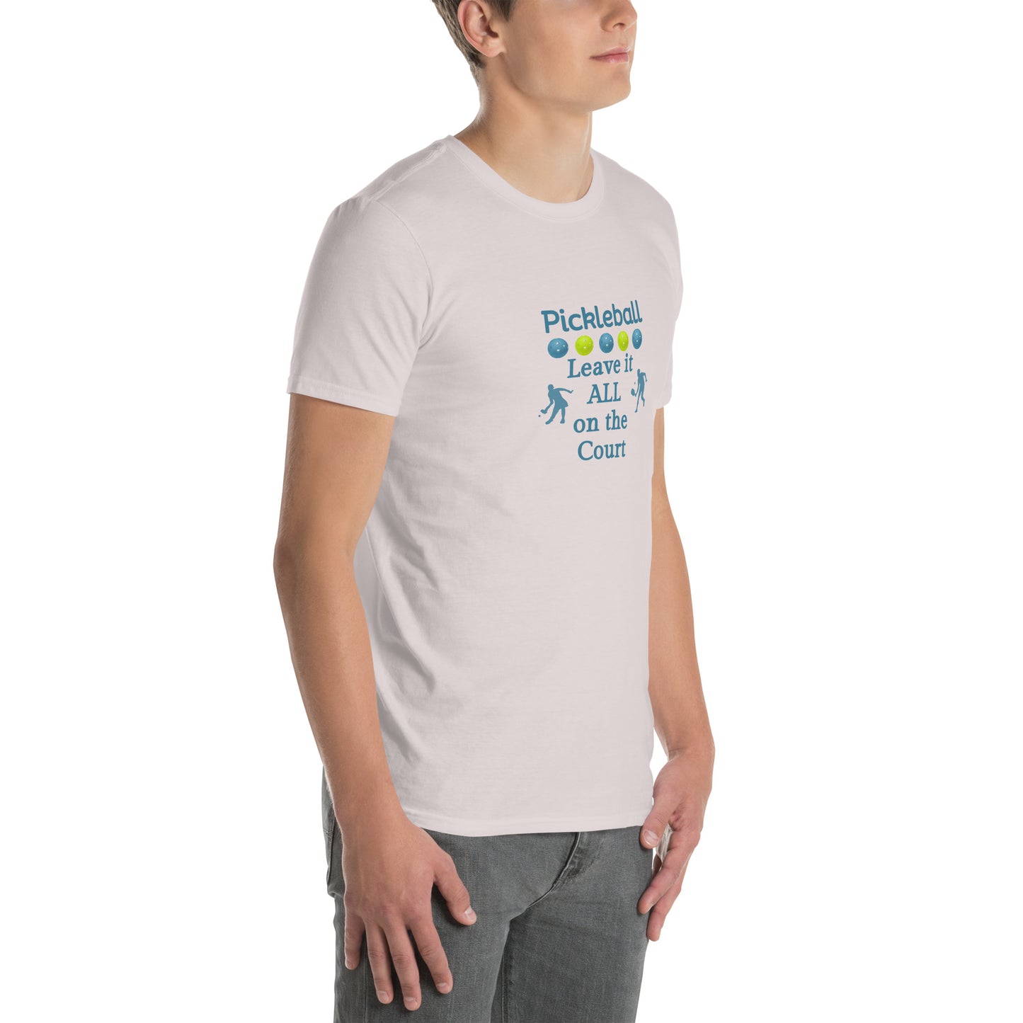 Pickleball Leave It All On The Court Unisex Tee by EraofInk