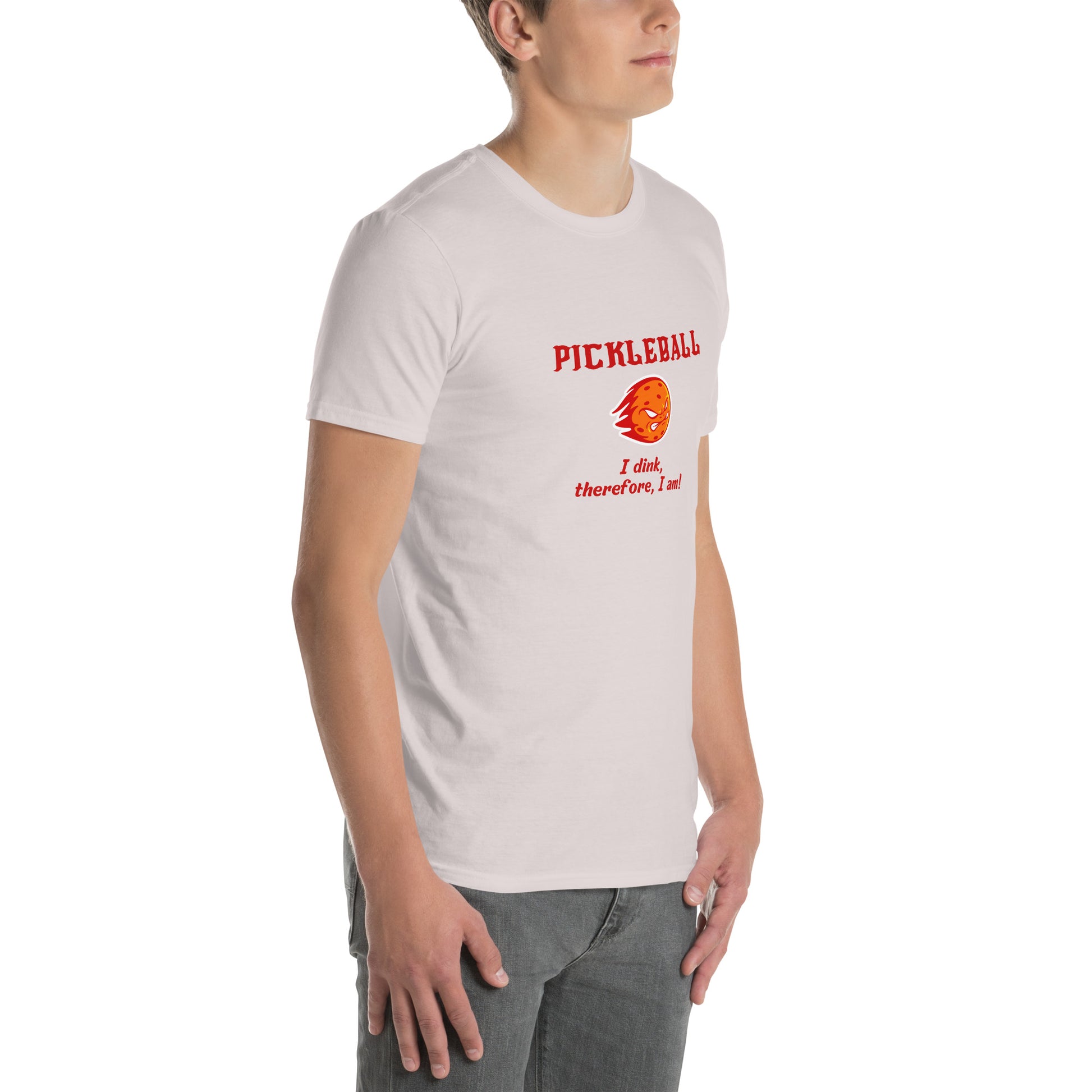 Pickleball I Dink, Therefore, I Am Unisex Tee by EraofInk