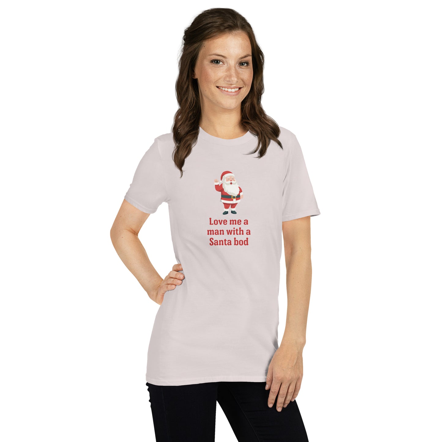 Love Me a Man with a Santa Bod Unisex Tee by EraofInk